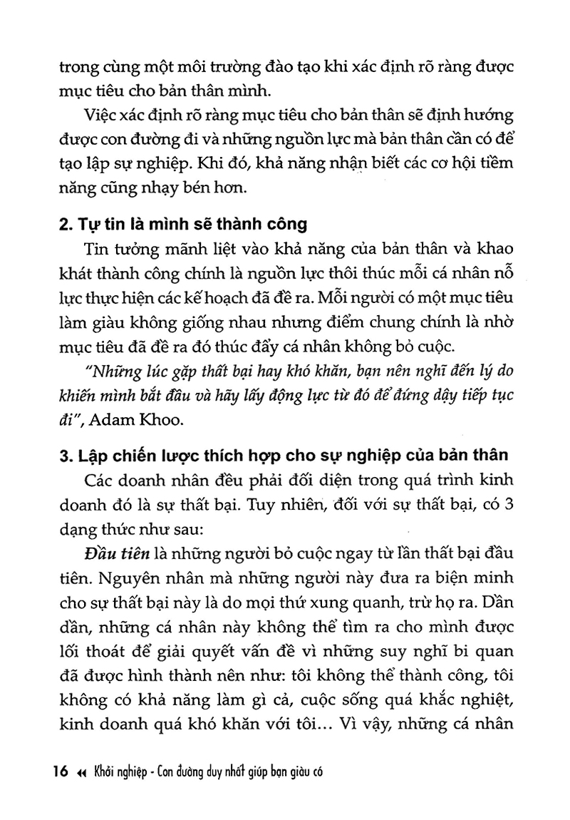 khởi nghiệp - con đường duy nhất giúp bạn giàu có