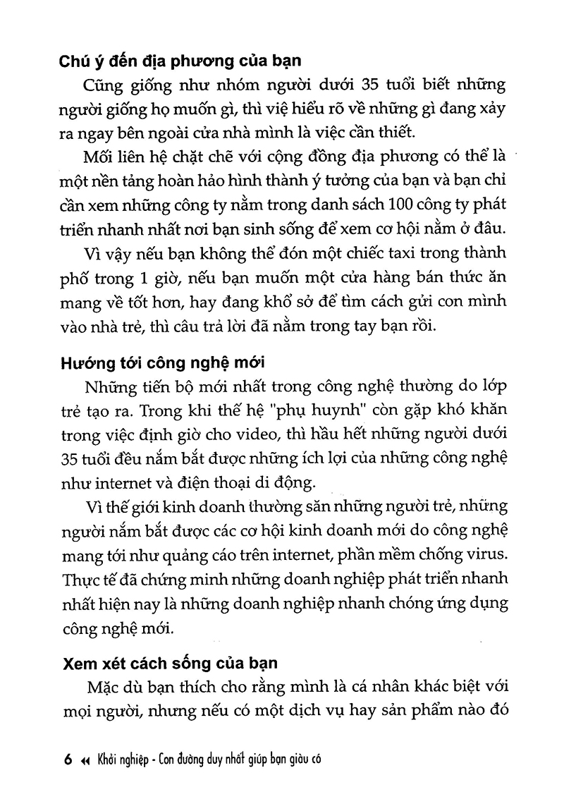khởi nghiệp - con đường duy nhất giúp bạn giàu có