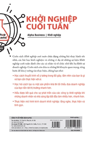 khởi nghiệp cuối tuần