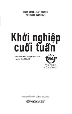 khởi nghiệp cuối tuần
