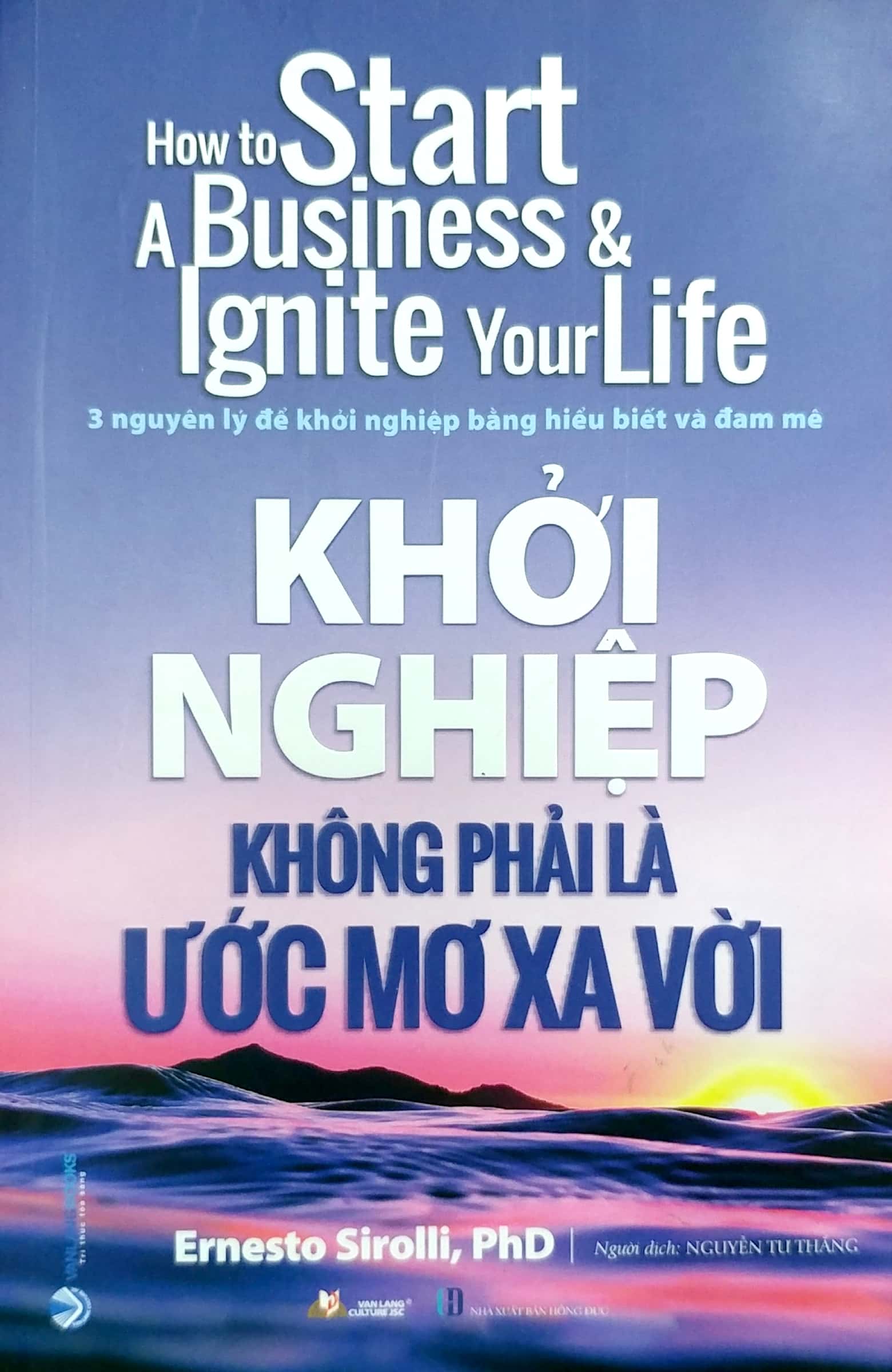 khởi nghiệp không phải là ước mơ xa vời