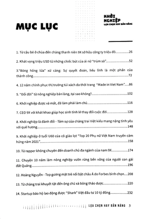 khởi nghiệp - lựa chọn hay bản năng