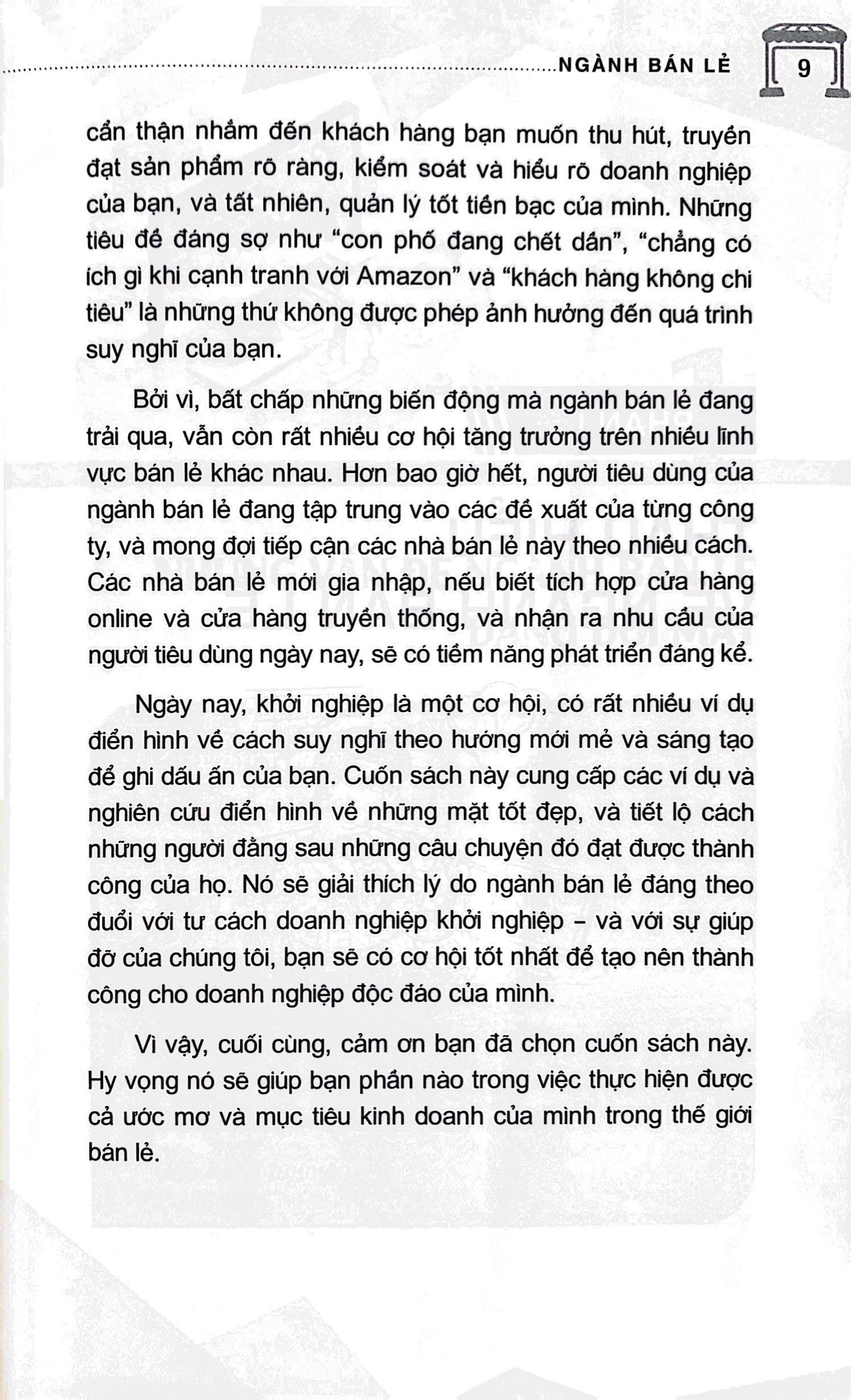 khởi nghiệp ngành bán lẻ