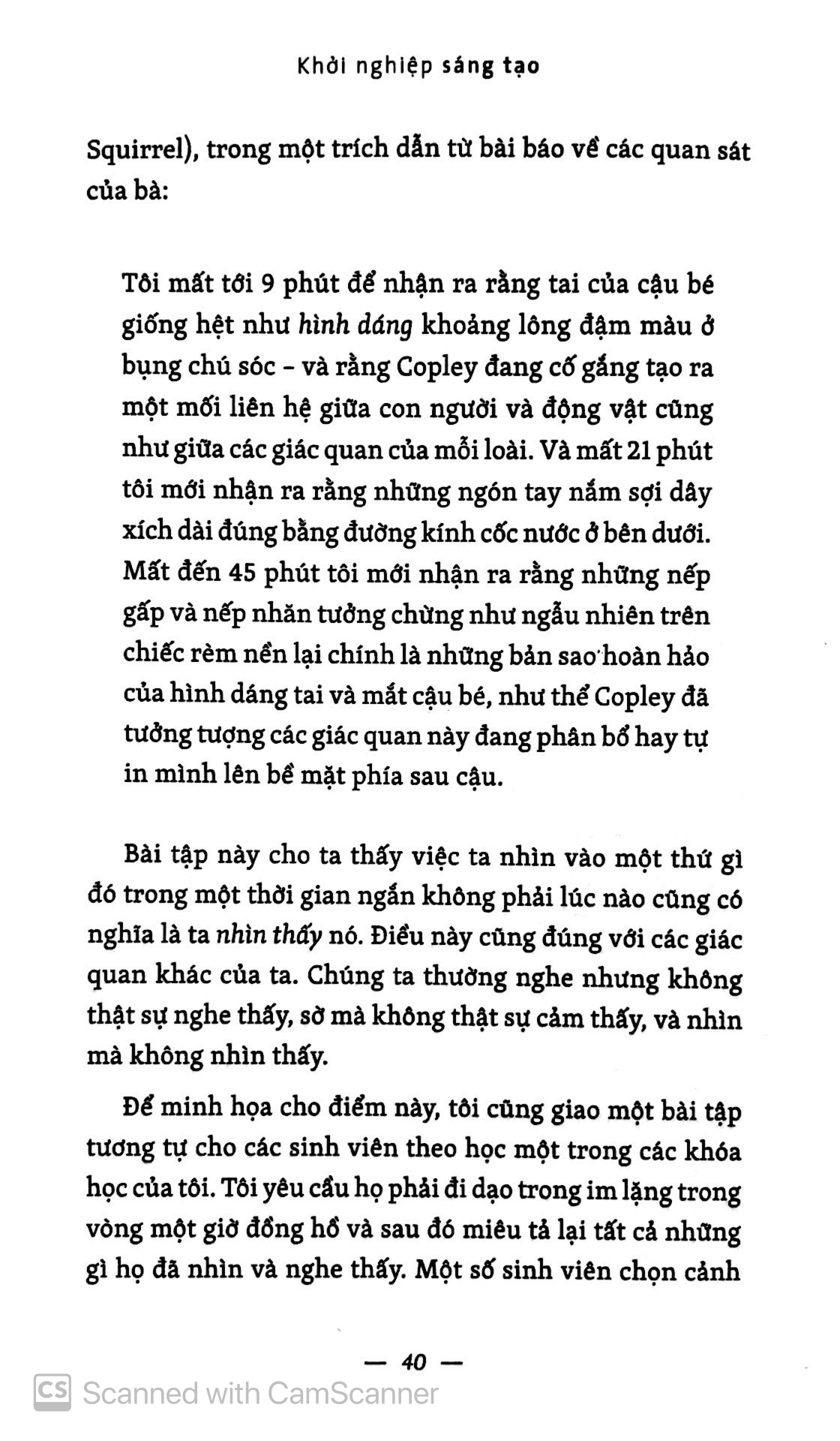 khởi nghiệp sáng tạo: khai mở & mang ý tưởng của bạn ra thế giới