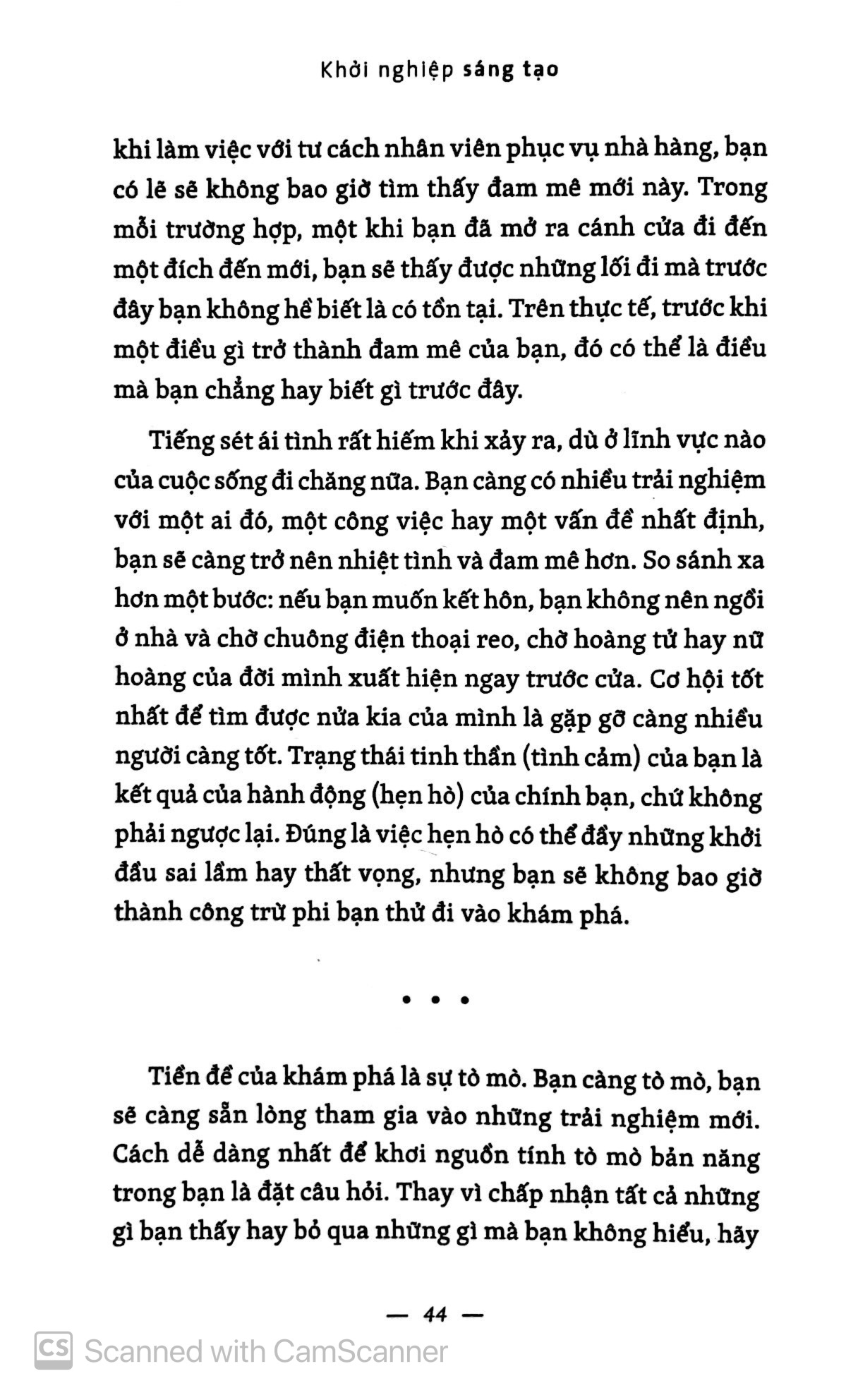 khởi nghiệp sáng tạo: khai mở & mang ý tưởng của bạn ra thế giới