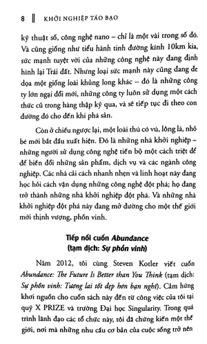 khởi nghiệp táo bạo