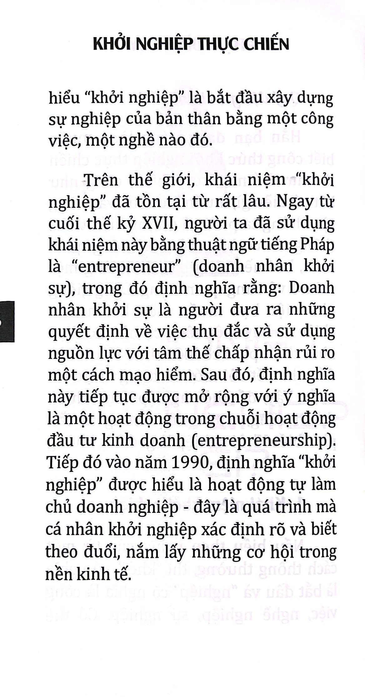 khởi nghiệp thực chiến - bí quyết khởi nghiệp kinh doanh với số vốn nhỏ