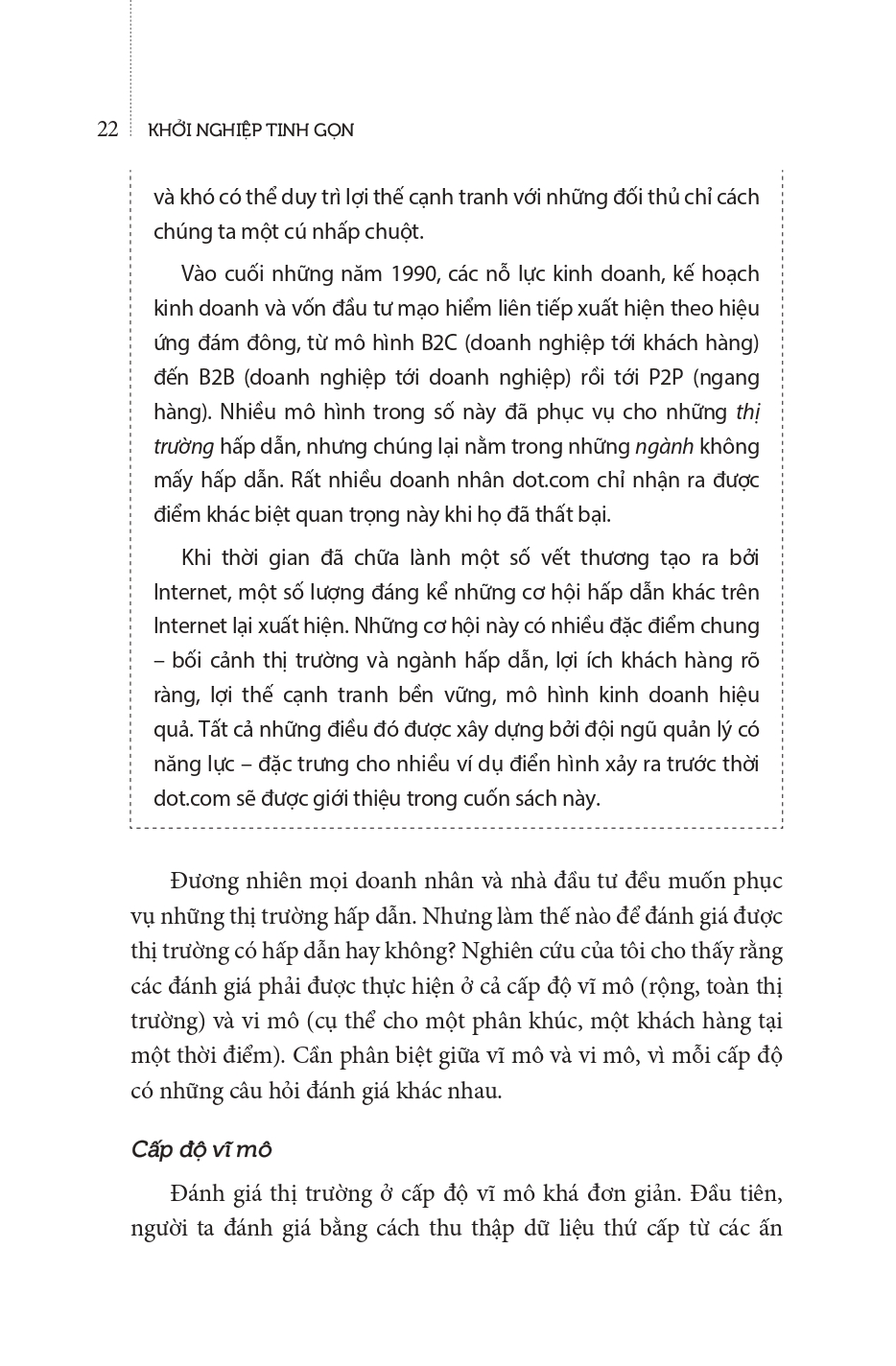 khởi nghiệp tinh gọn