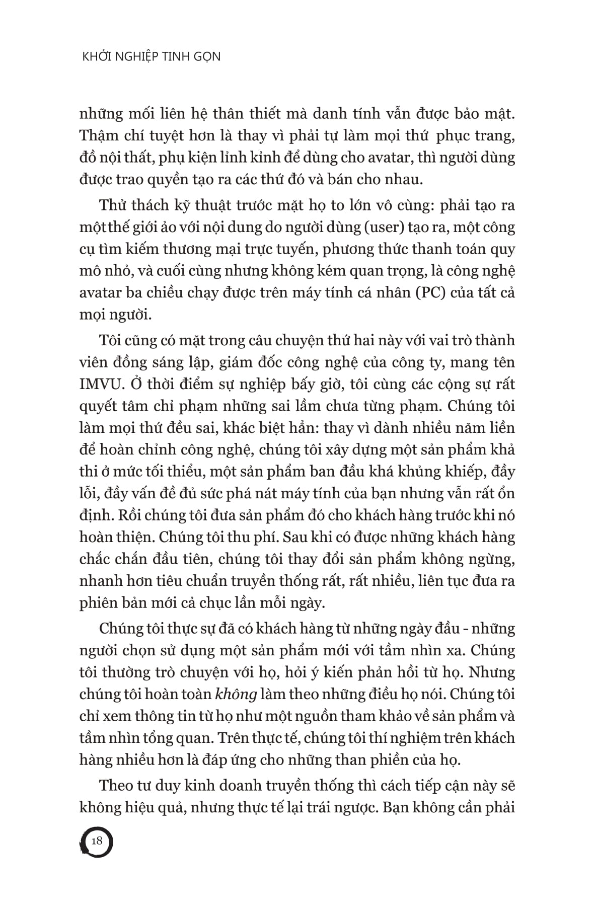 Khởi Nghiệp Tinh Gọn - The Lean Startup