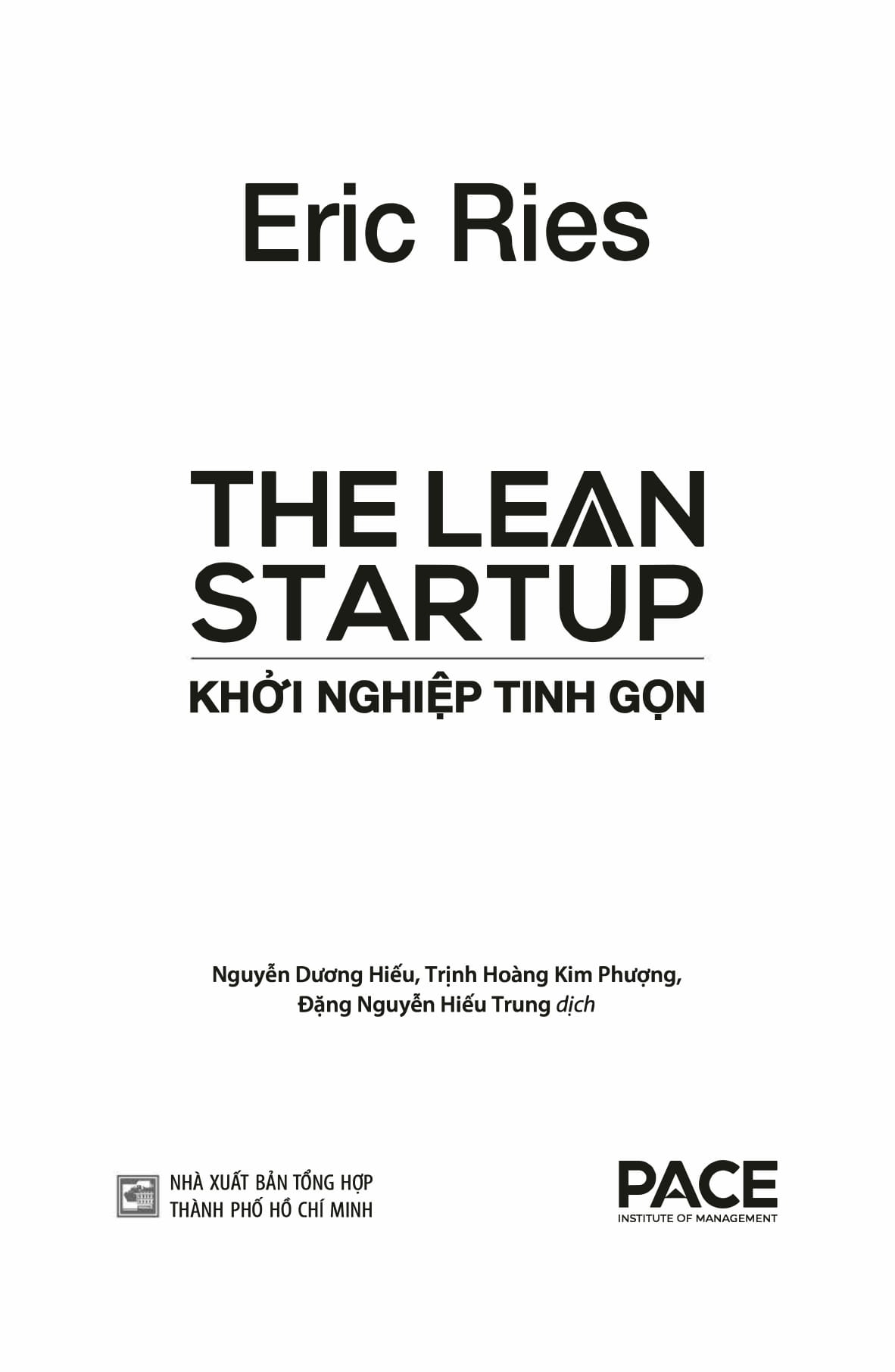 Khởi Nghiệp Tinh Gọn - The Lean Startup