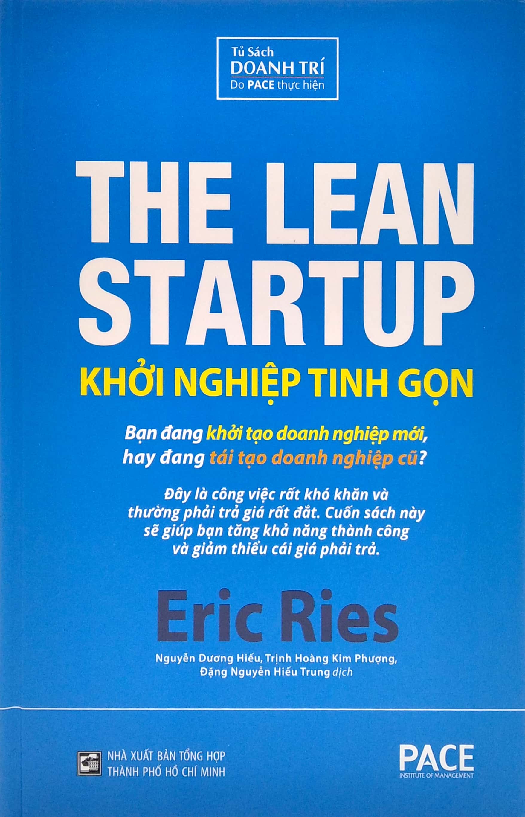 khởi nghiệp tinh gọn - the lean startup (tái bản 2021)