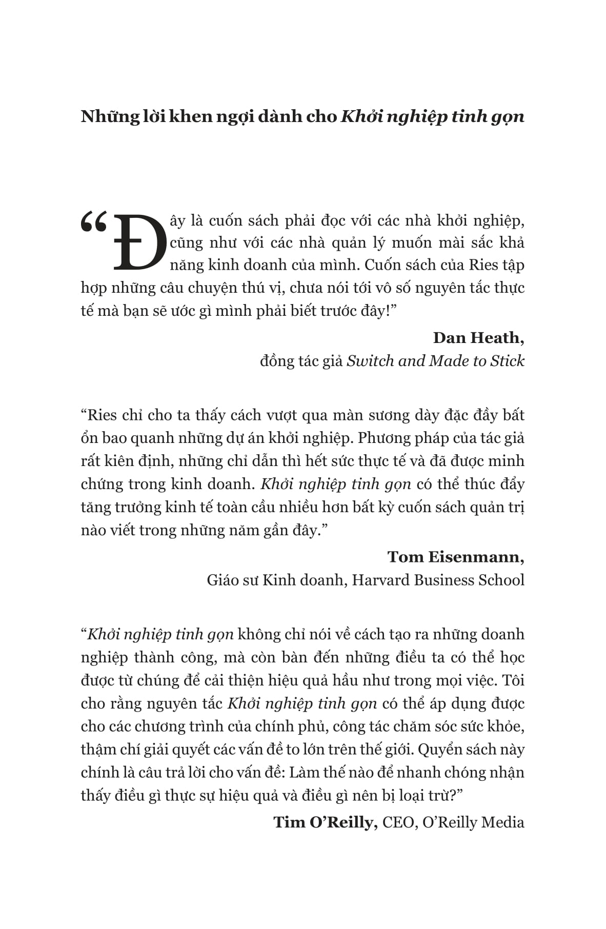 Khởi Nghiệp Tinh Gọn - The Lean Startup (Tái Bản 2026)