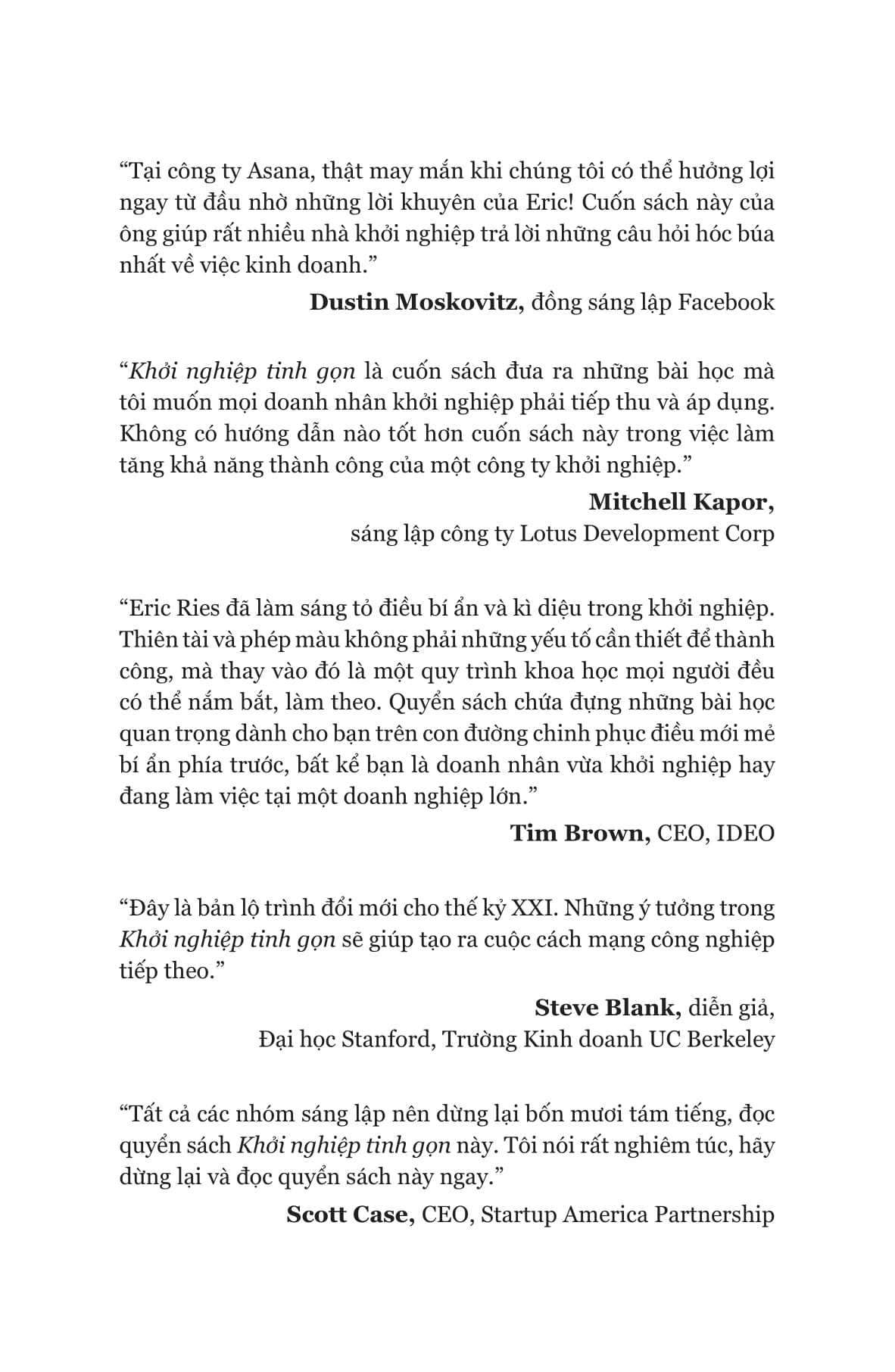 Khởi Nghiệp Tinh Gọn - The Lean Startup (Tái Bản 2026)