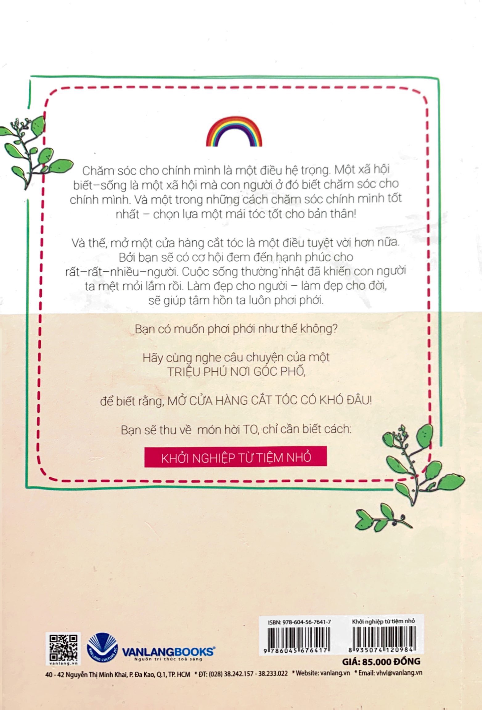 khởi nghiệp từ tiệm nhỏ