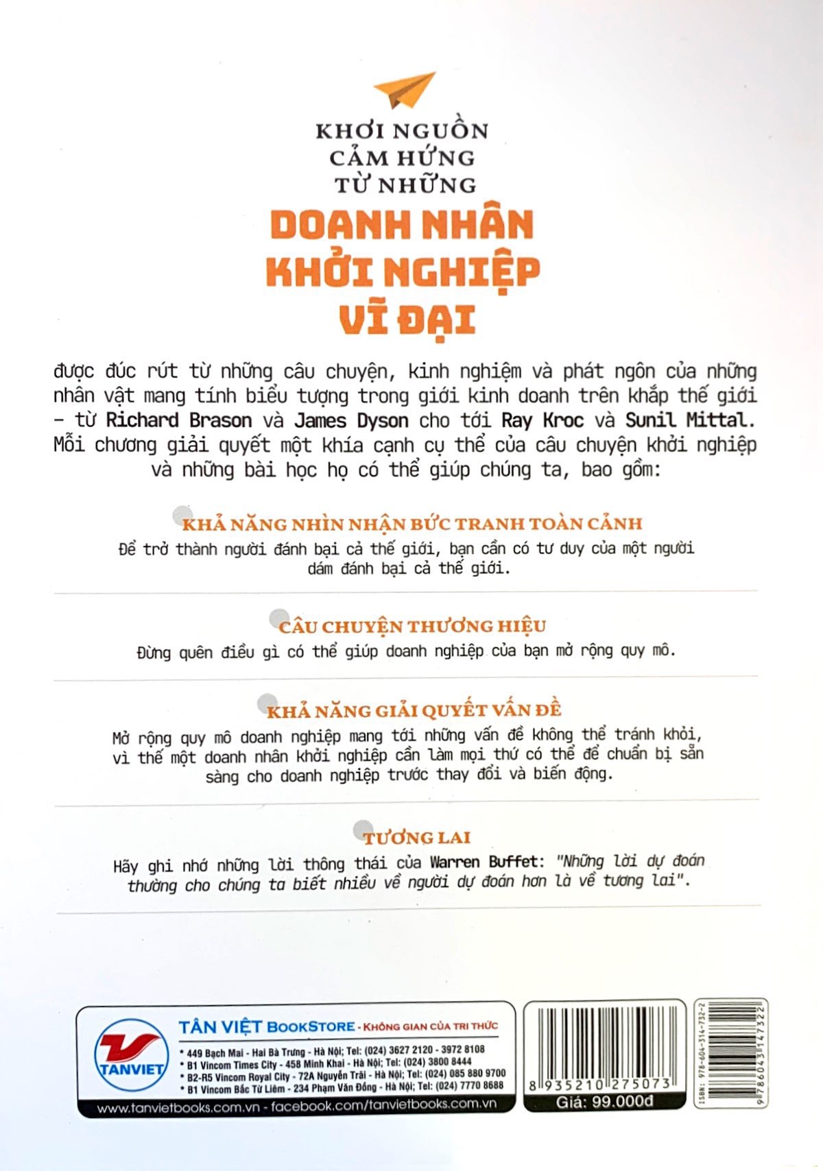 khơi nguồn cảm hứng từ những doanh nhân khởi nghiệp vĩ đại