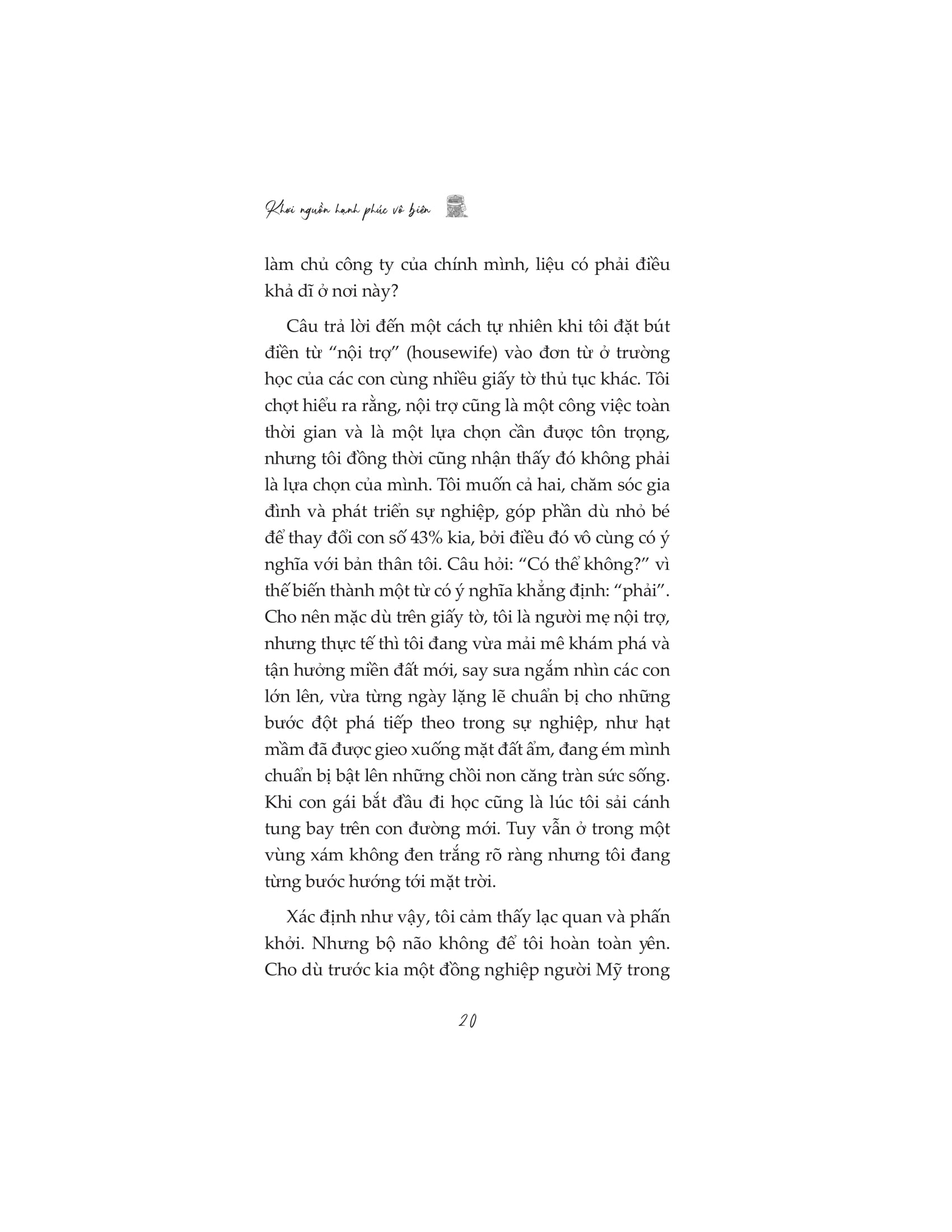 khơi nguồn hạnh phúc vô biên