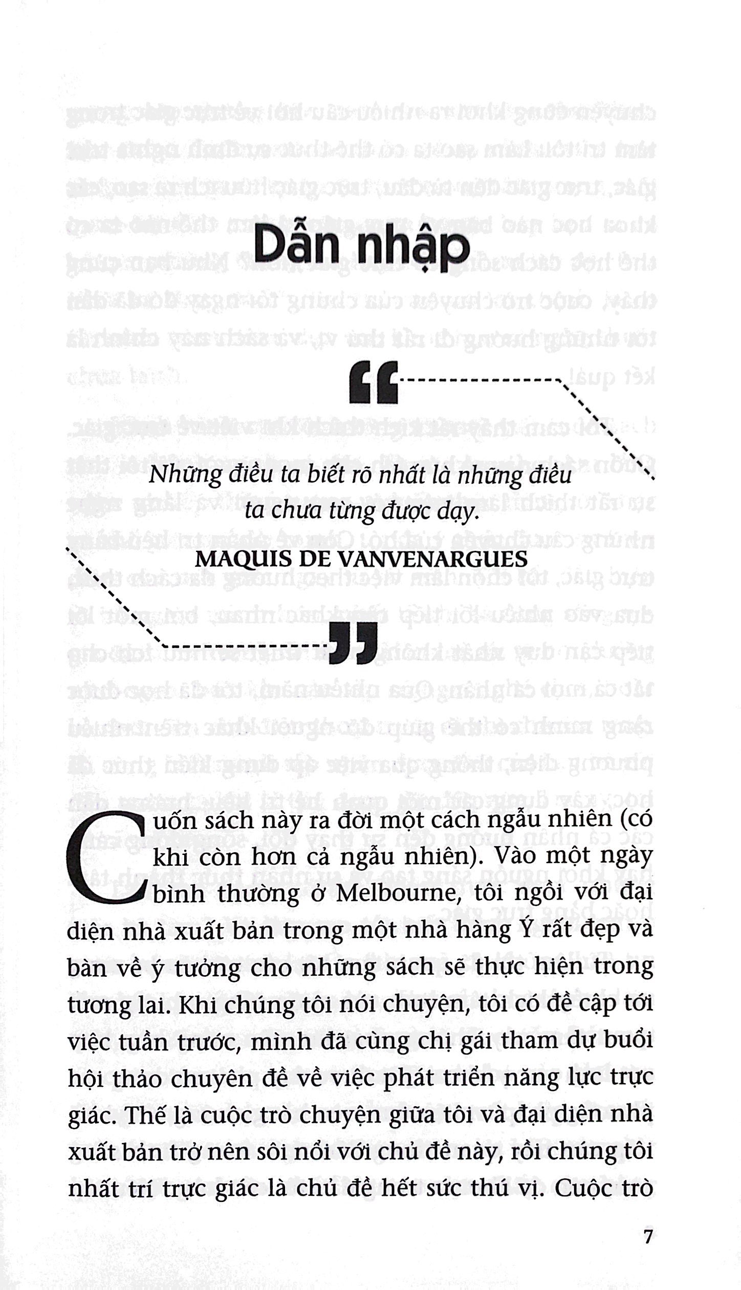 khơi nguồn năng lực trực giác - intuition