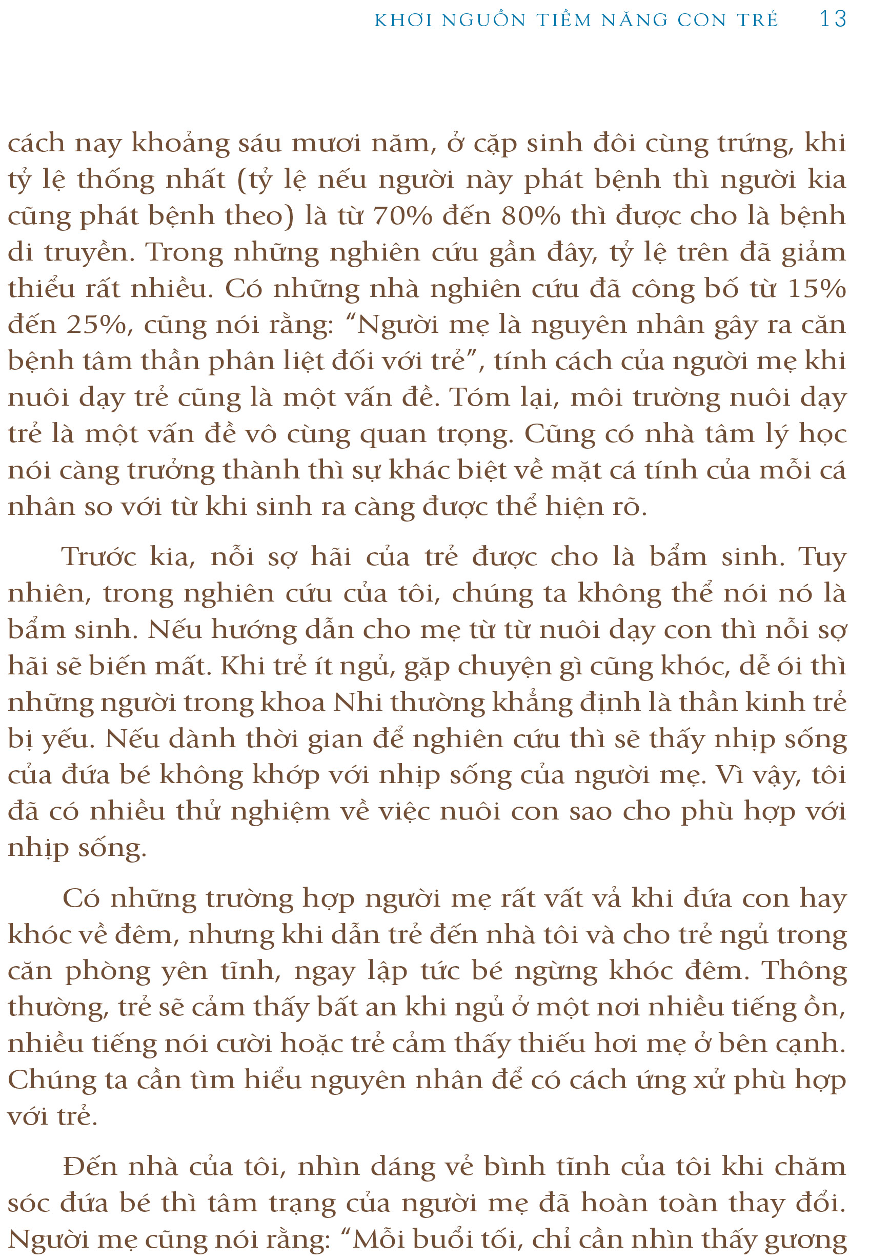 khơi nguồn tiềm năng con trẻ