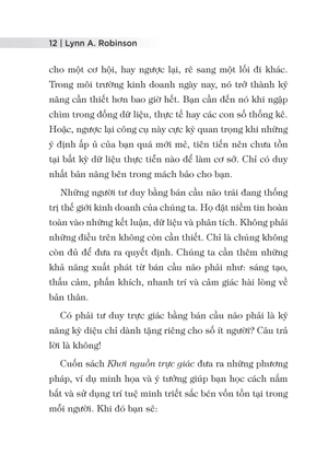 khơi nguồn trực giác