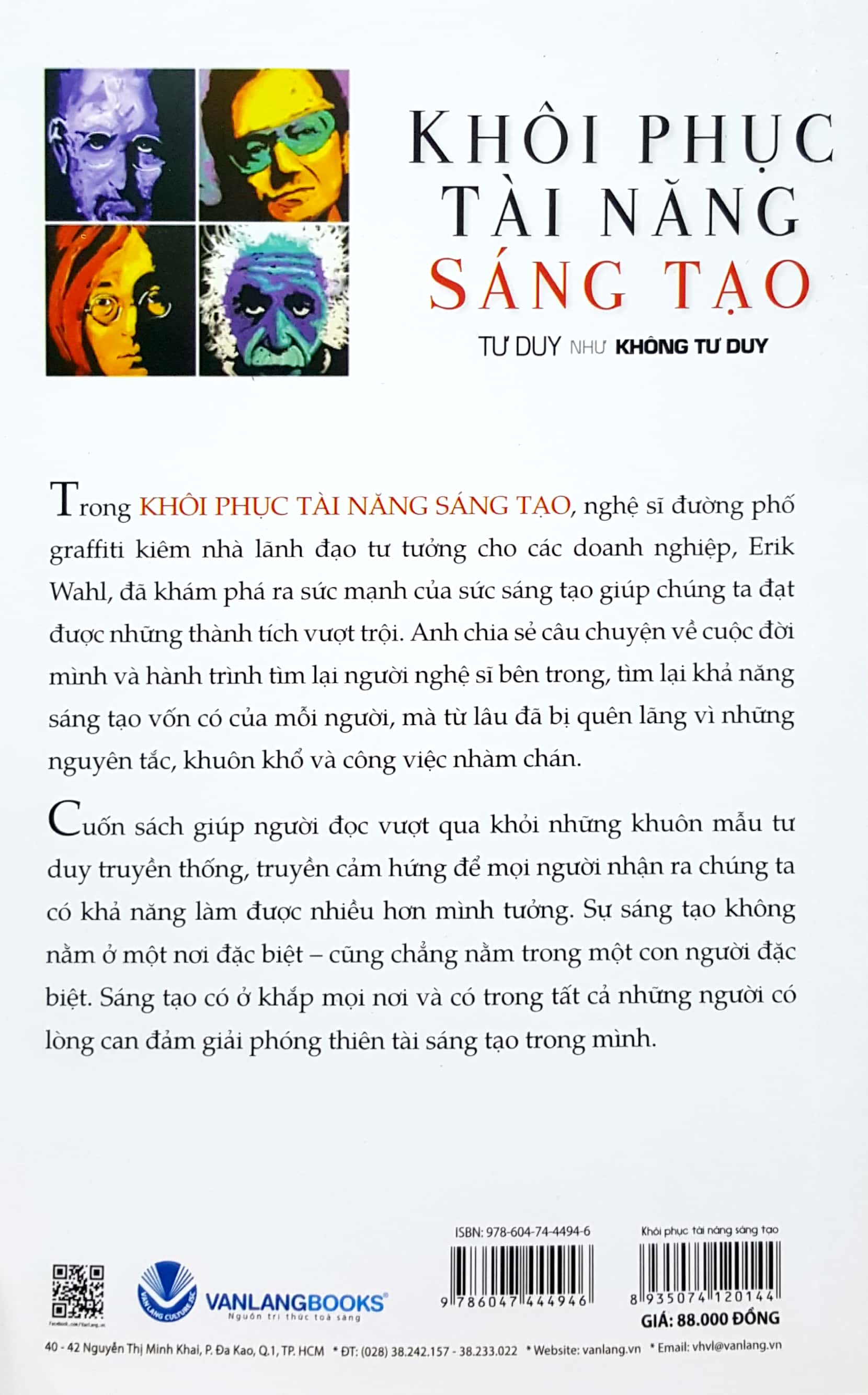 khôi phục tài năng sáng tạo