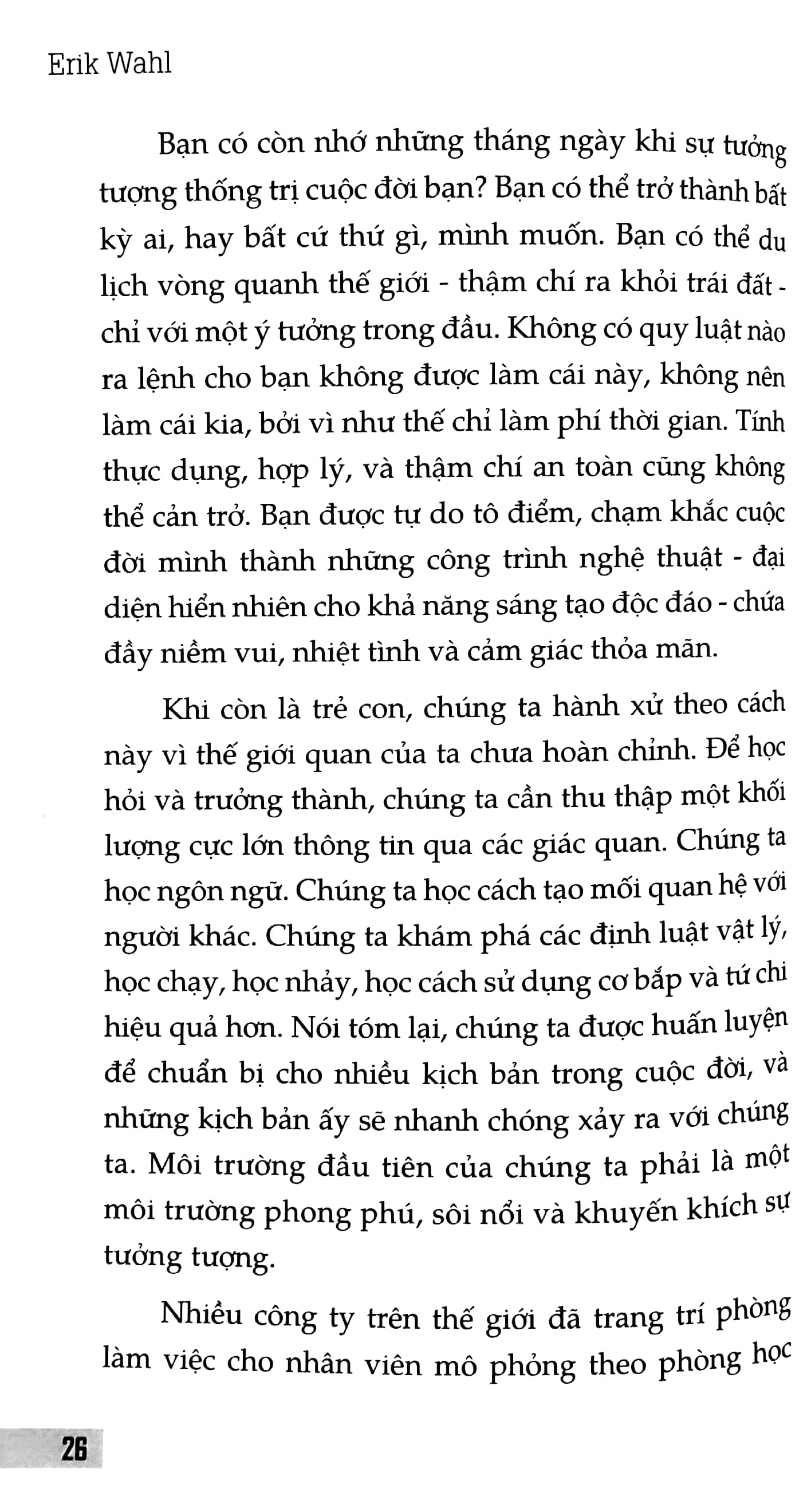 khôi phục tài năng sáng tạo
