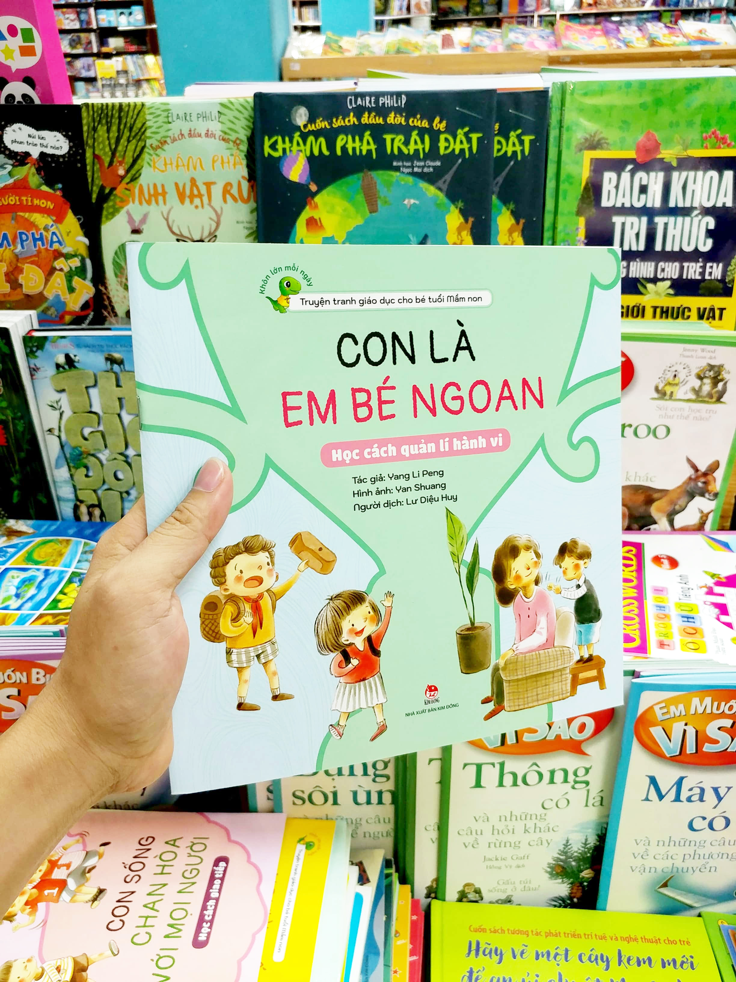 khôn lớn mỗi ngày - con là em bé ngoan - học cách quản lí hành vi