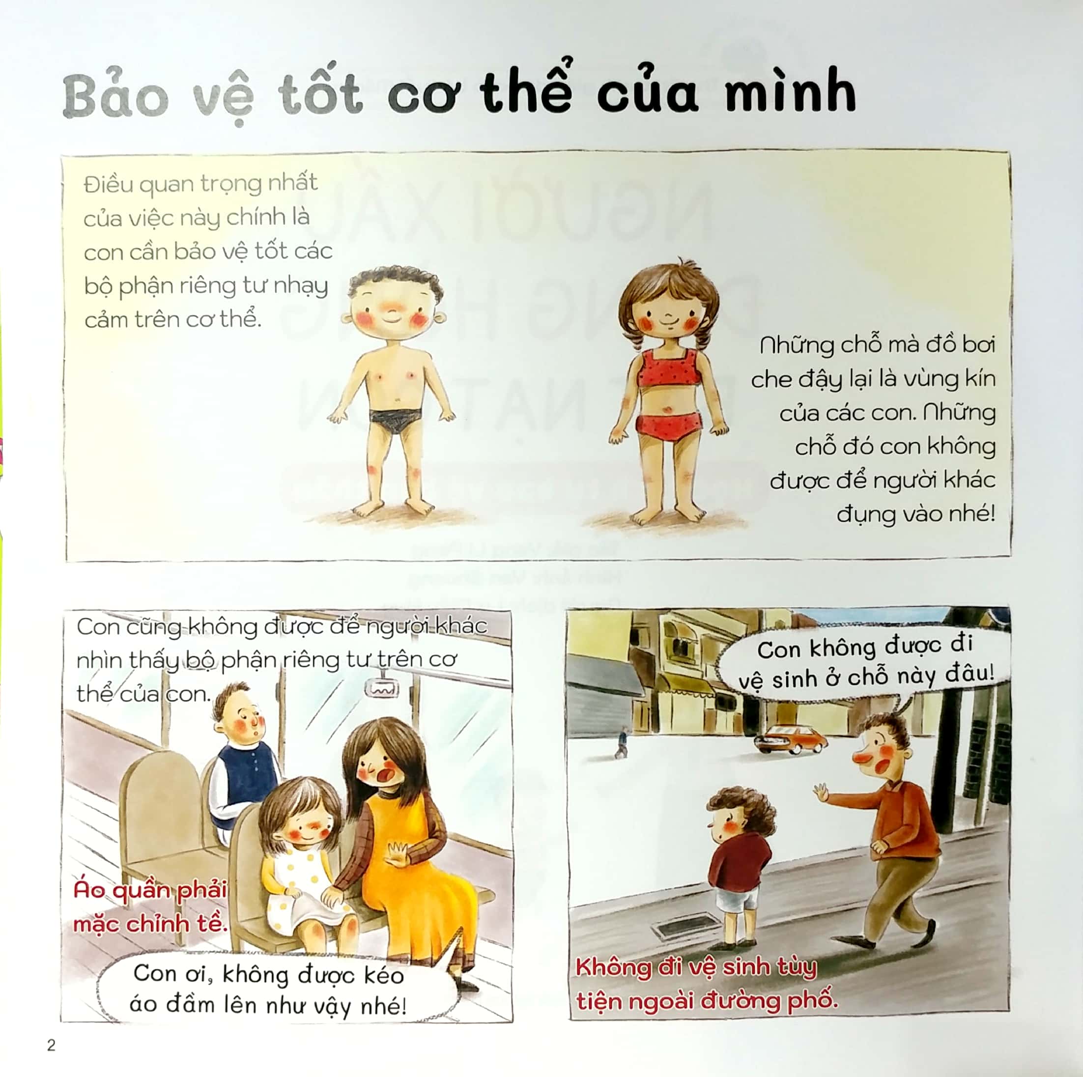 khôn lớn mỗi ngày - người xấu đừng hòng bắt nạt con - học cách tự bảo vệ bản thân