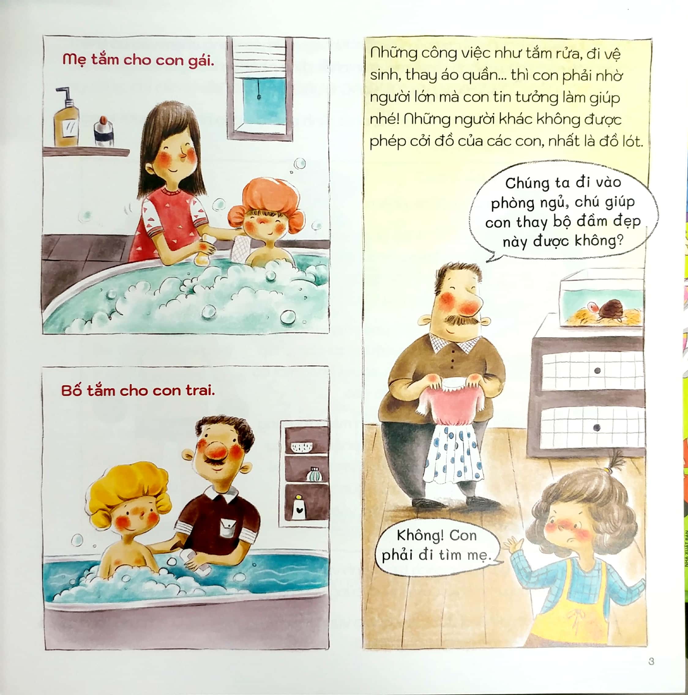 khôn lớn mỗi ngày - người xấu đừng hòng bắt nạt con - học cách tự bảo vệ bản thân