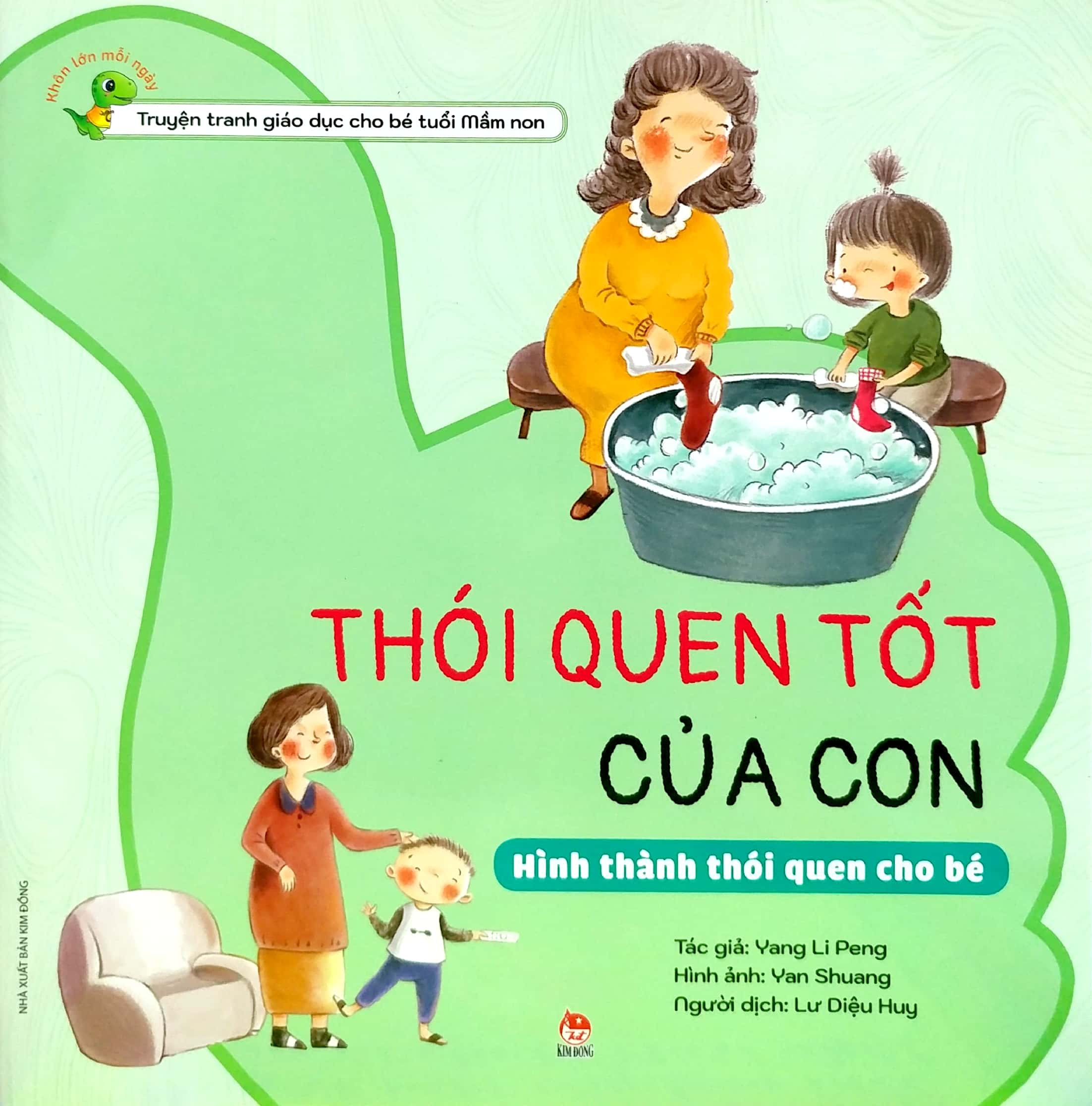 khôn lớn mỗi ngày - thói quen tốt của con - hình thành thói quen cho bé