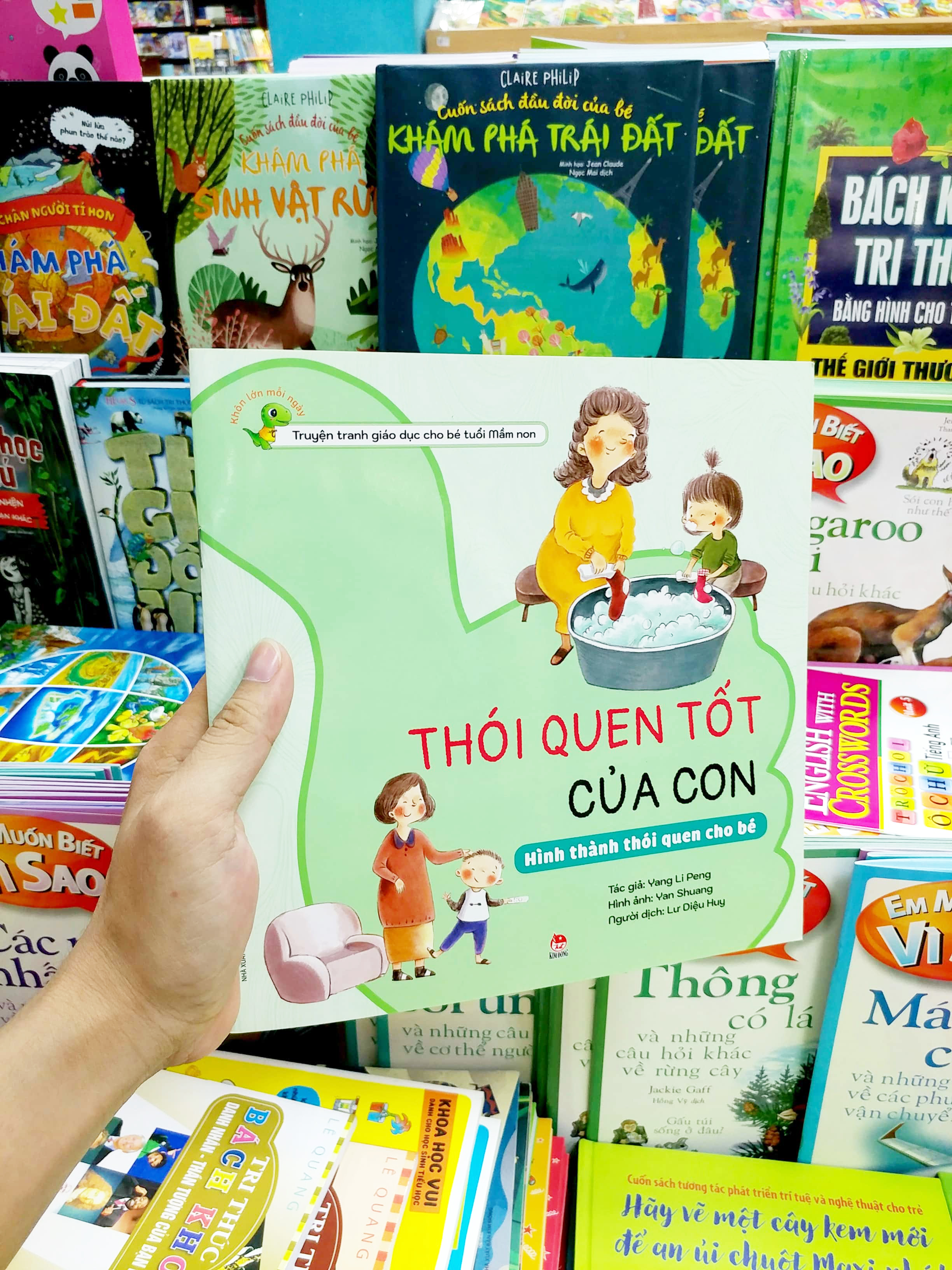 khôn lớn mỗi ngày - thói quen tốt của con - hình thành thói quen cho bé