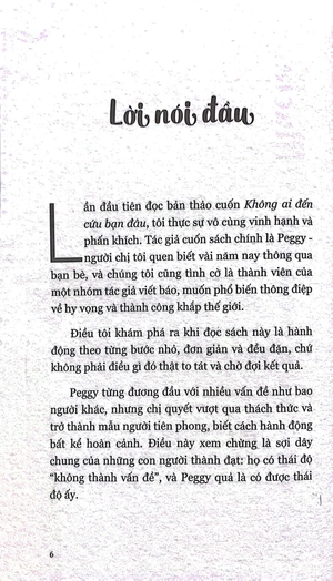 không ai đến cứu bạn đâu