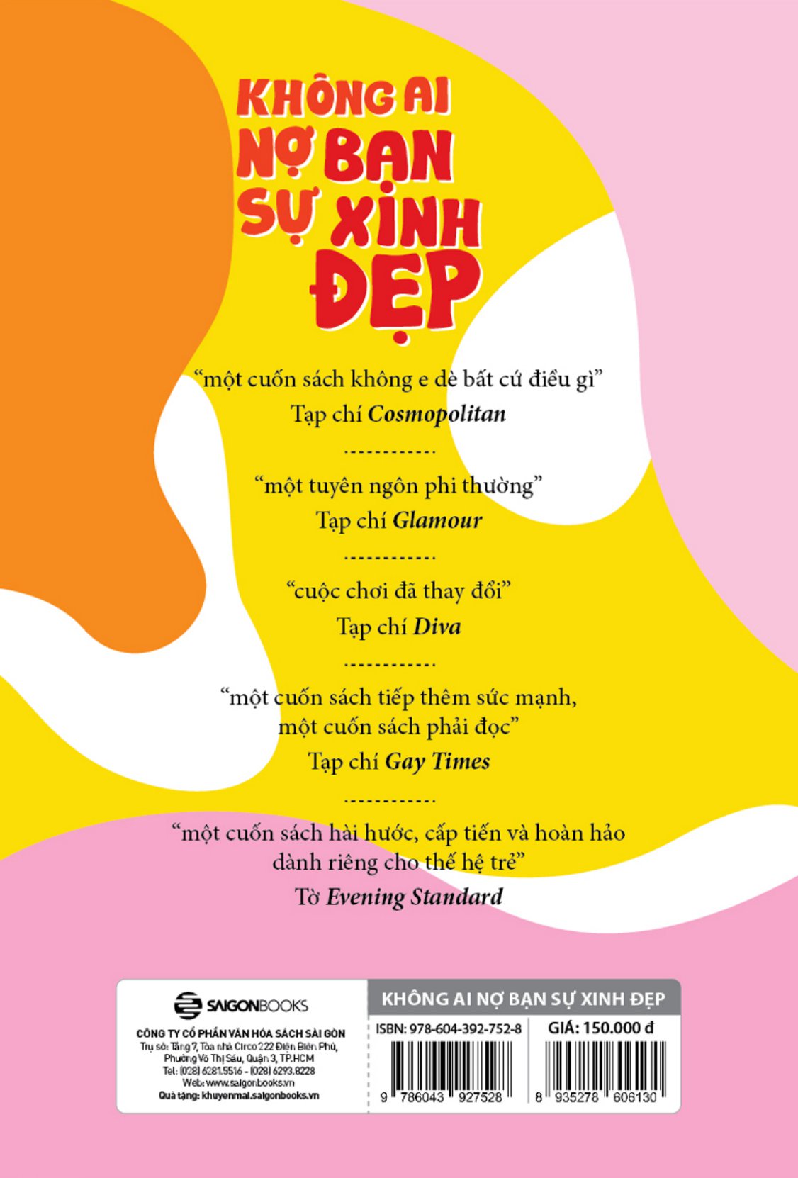 không ai nợ bạn sự xinh đẹp