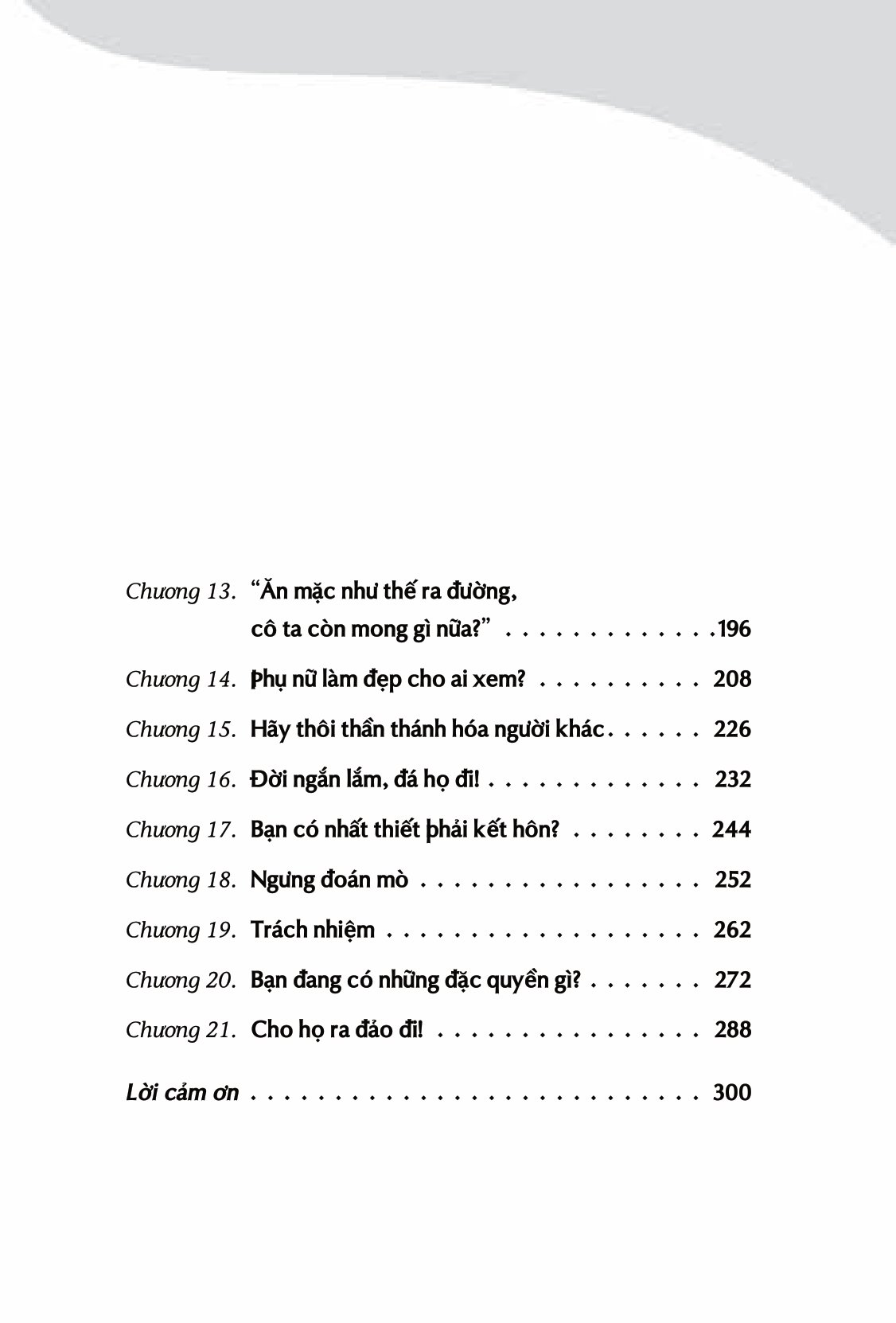 không ai nợ bạn sự xinh đẹp