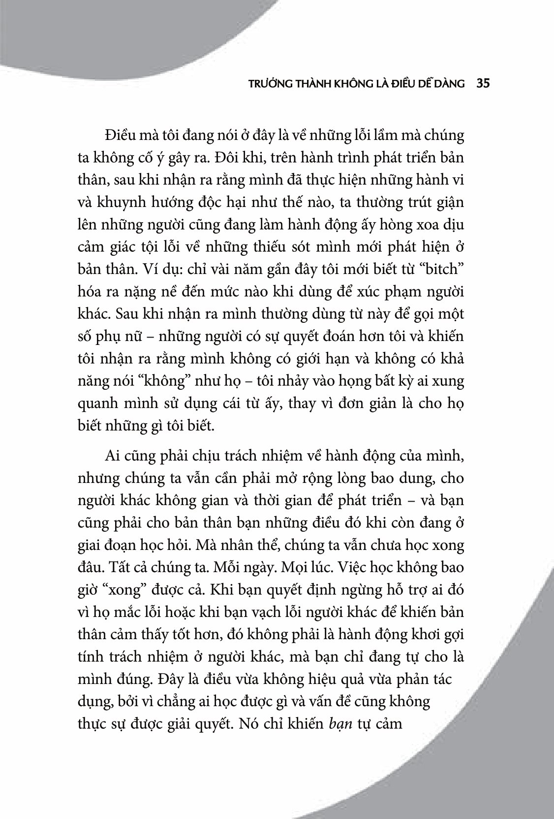 không ai nợ bạn sự xinh đẹp