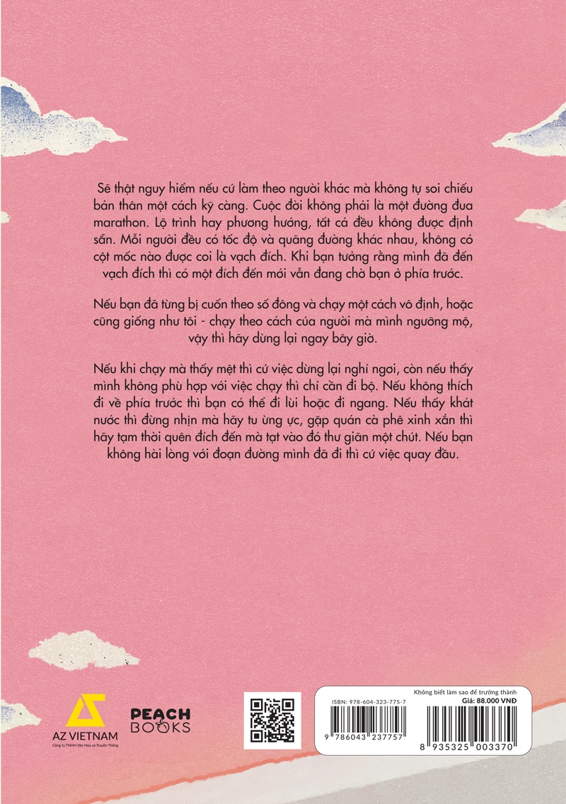 không biết làm sao để trưởng thành