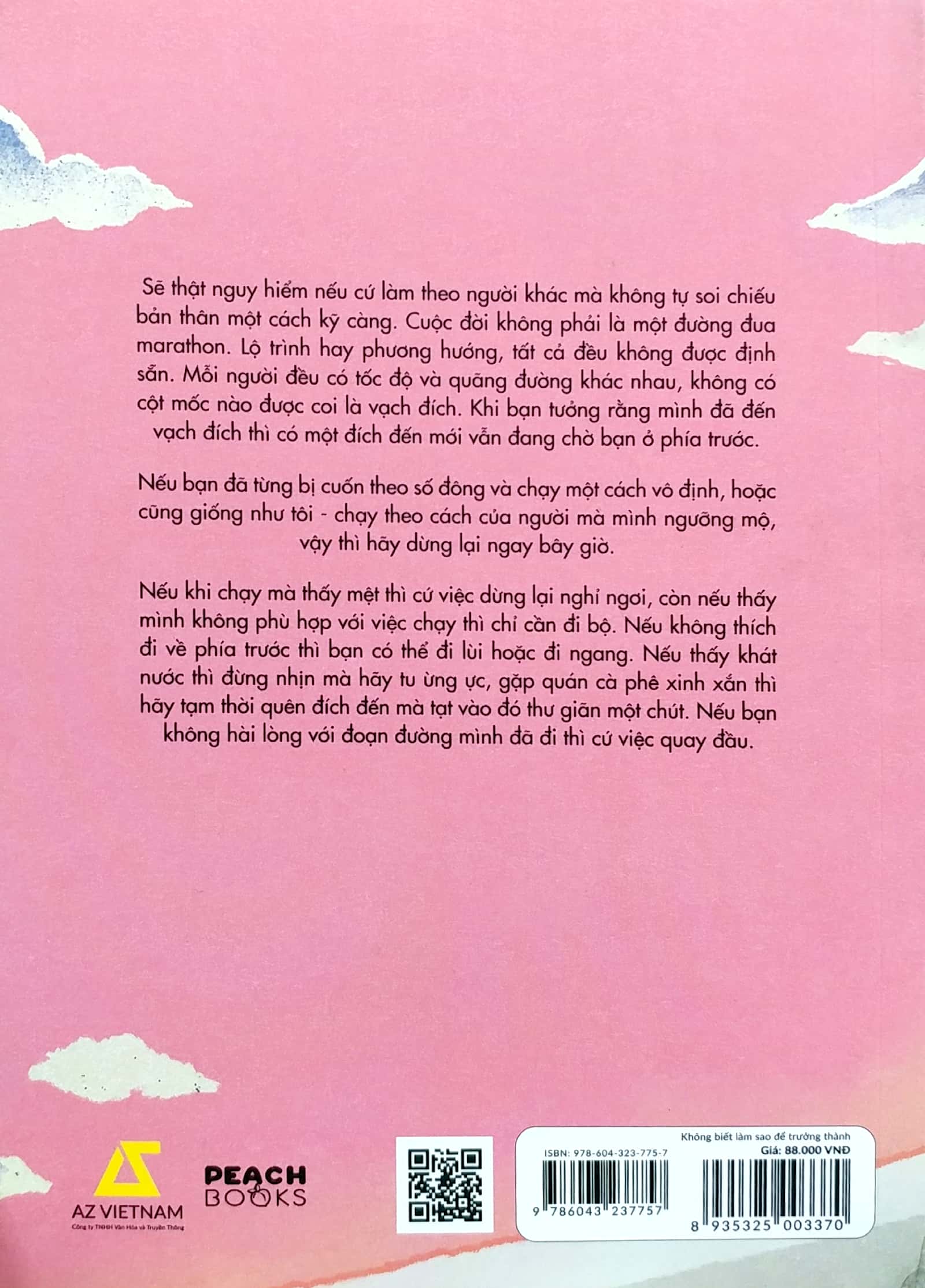 không biết làm sao để trưởng thành