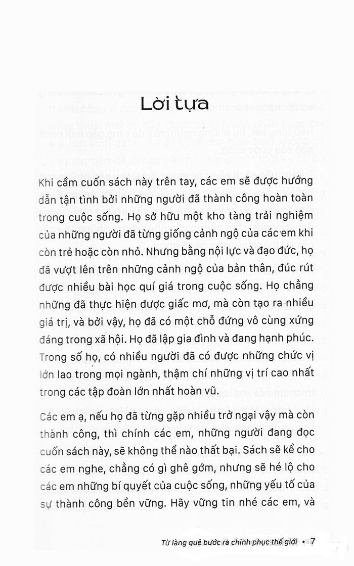 không có đỉnh quá cao - từ làng quê bước ra chinh phục thế giới