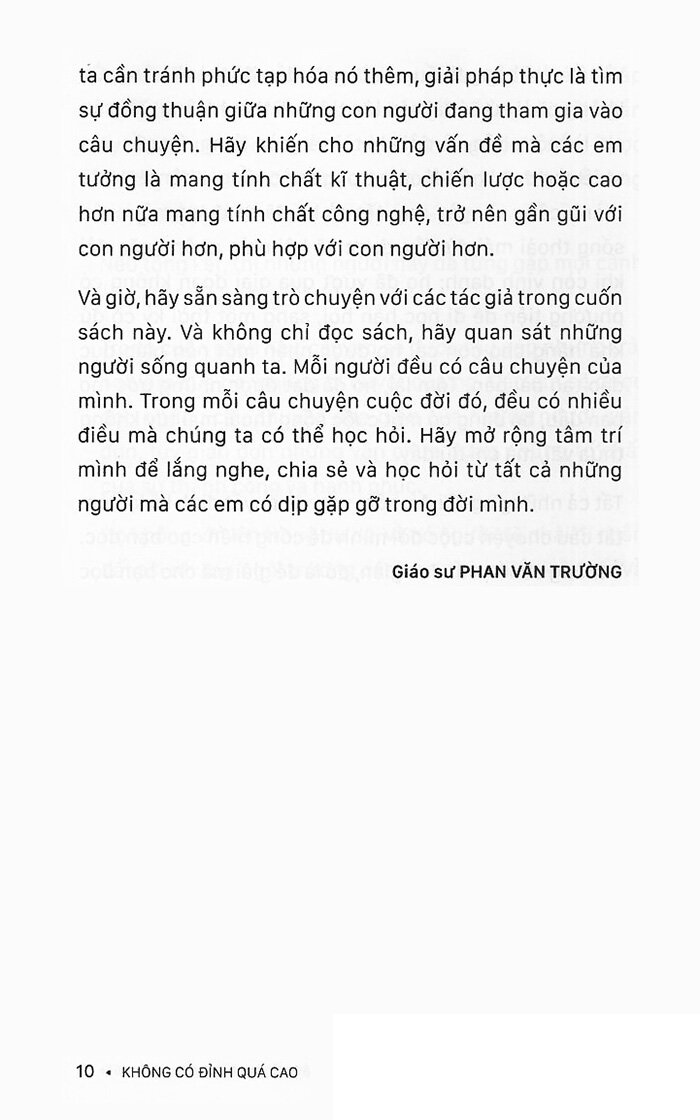 không có đỉnh quá cao - từ làng quê bước ra chinh phục thế giới