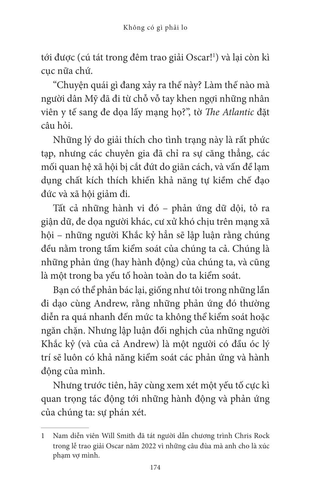 không có gì phải lo - reason not to worry