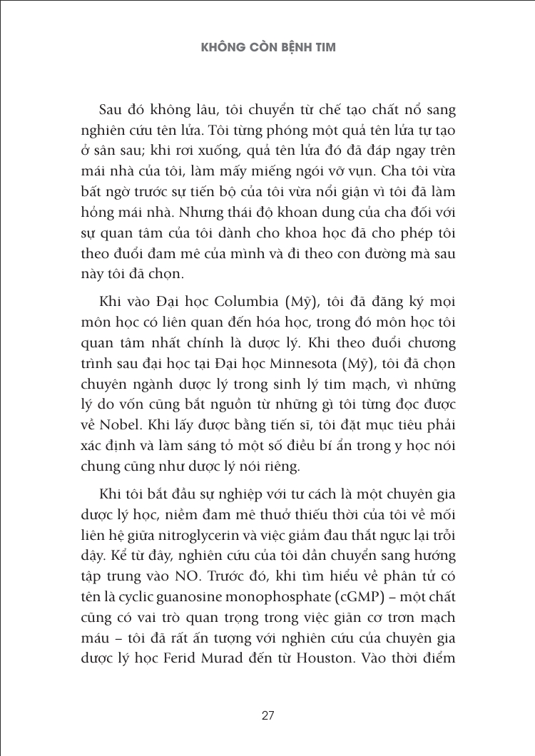 không còn bệnh tim