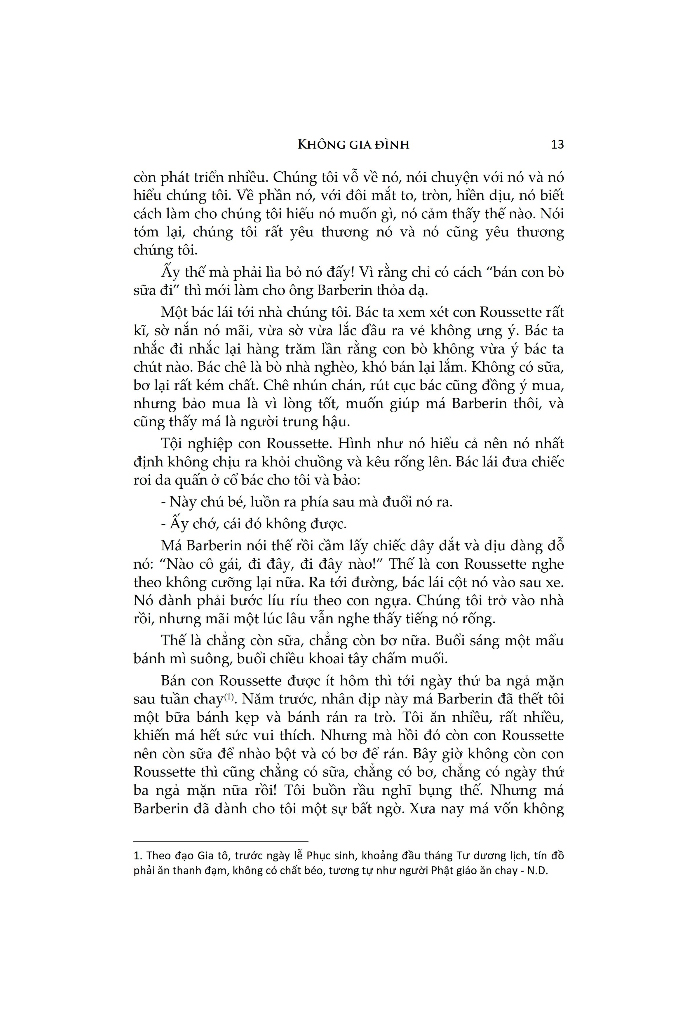 không gia đình - bìa cứng (tái bản 2023)