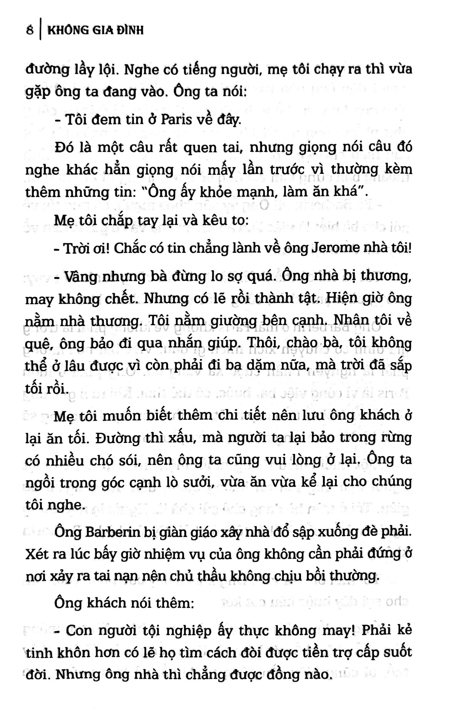 không gia đình - bìa cứng (tái bản 2025)