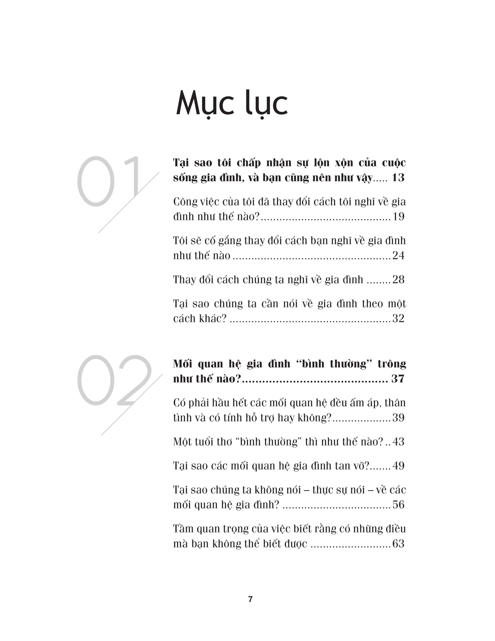 không gia đình nào hoàn hảo