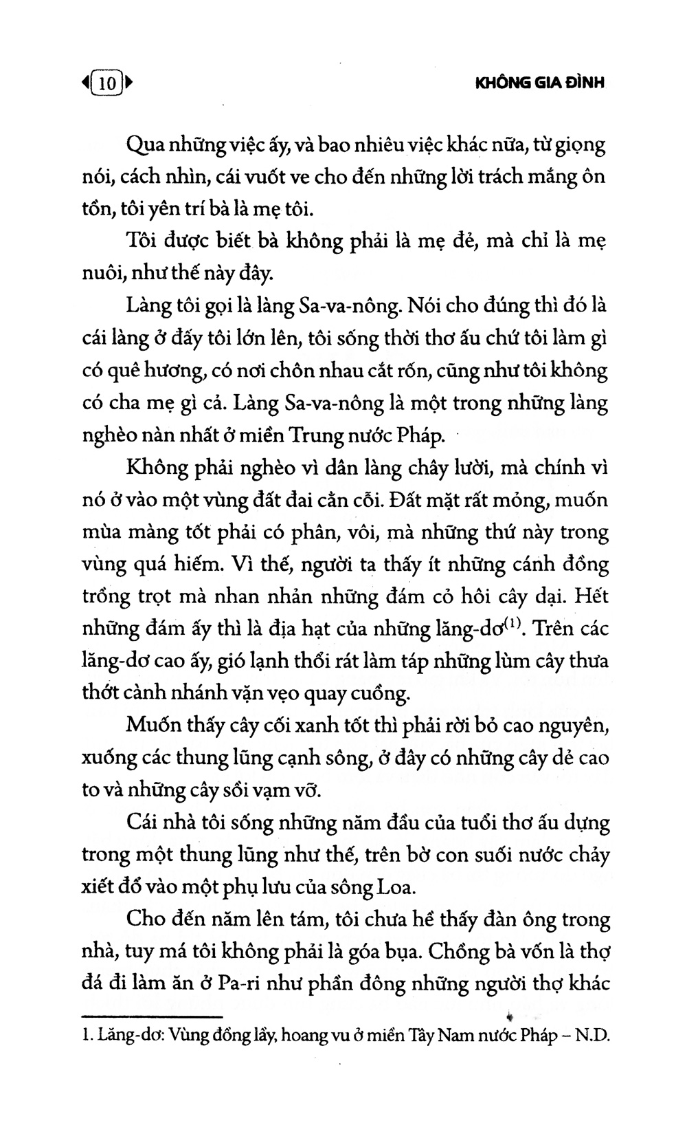 không gia đình (tái bản 2022)