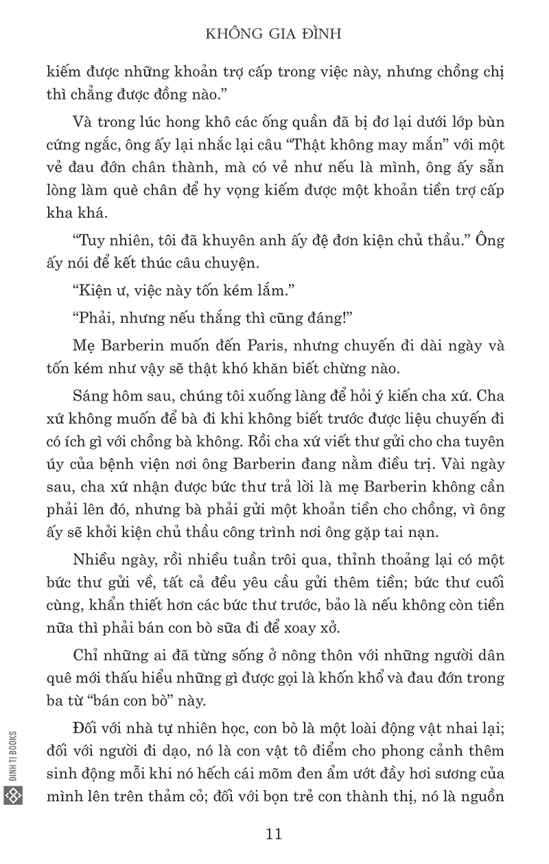 không gia đình (tái bản)