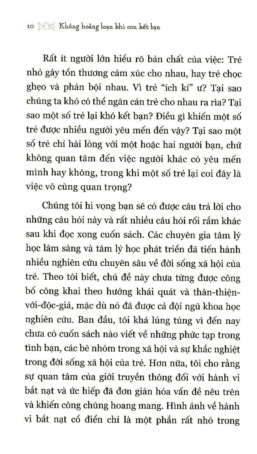 không hoảng loạn khi con kết bạn - thấu hiểu đời sống xã hội của trẻ