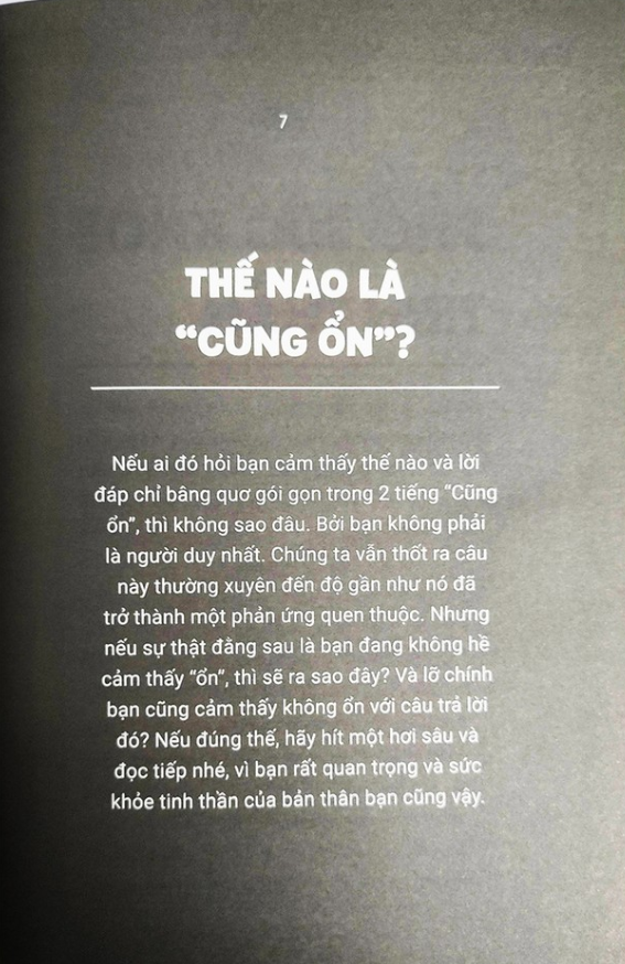 không ổn cũng không sao