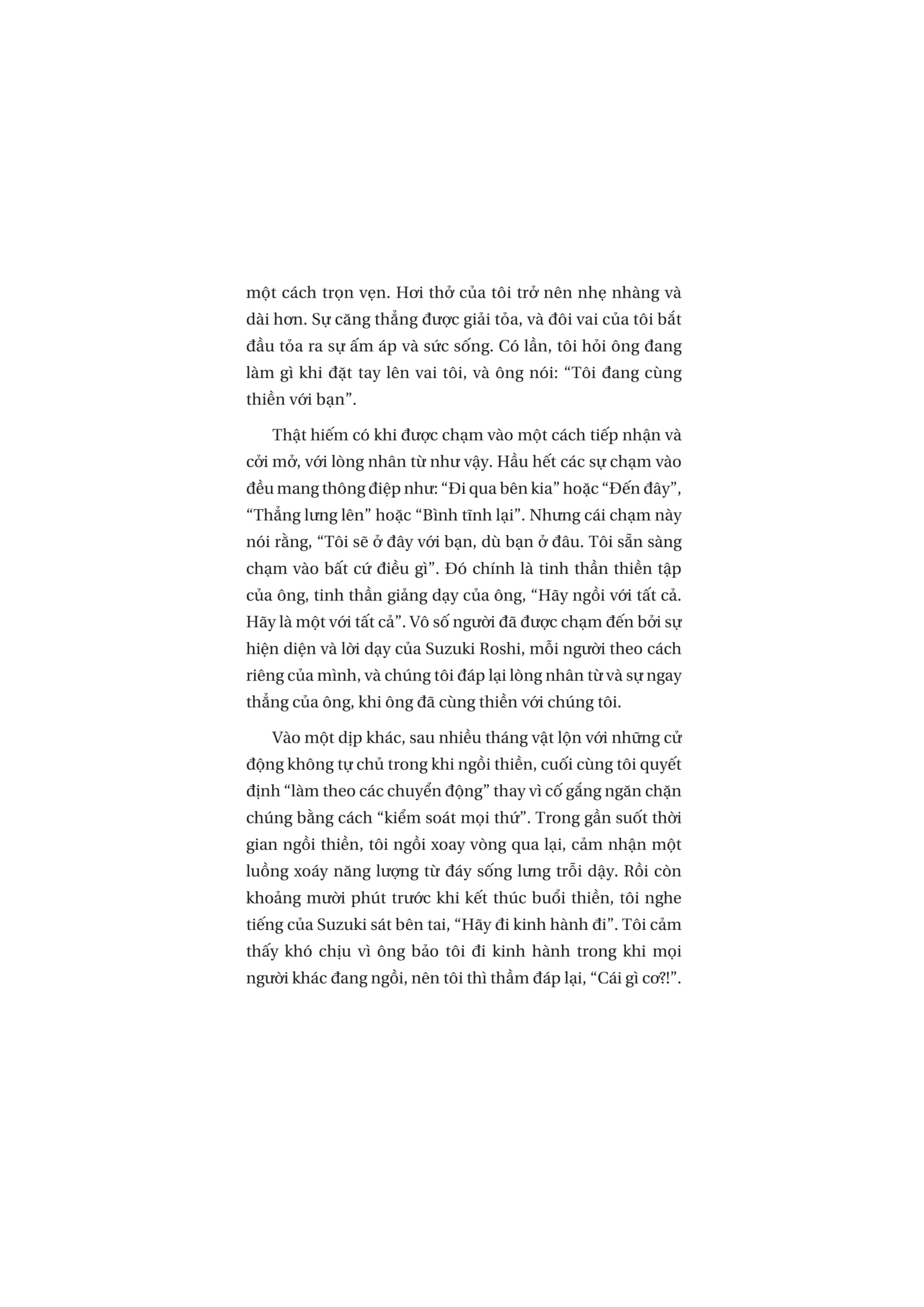 Khong Phai Bao Gio Cung Vay - Tinh Than Dich Thuc Cua Thien - Not Always So