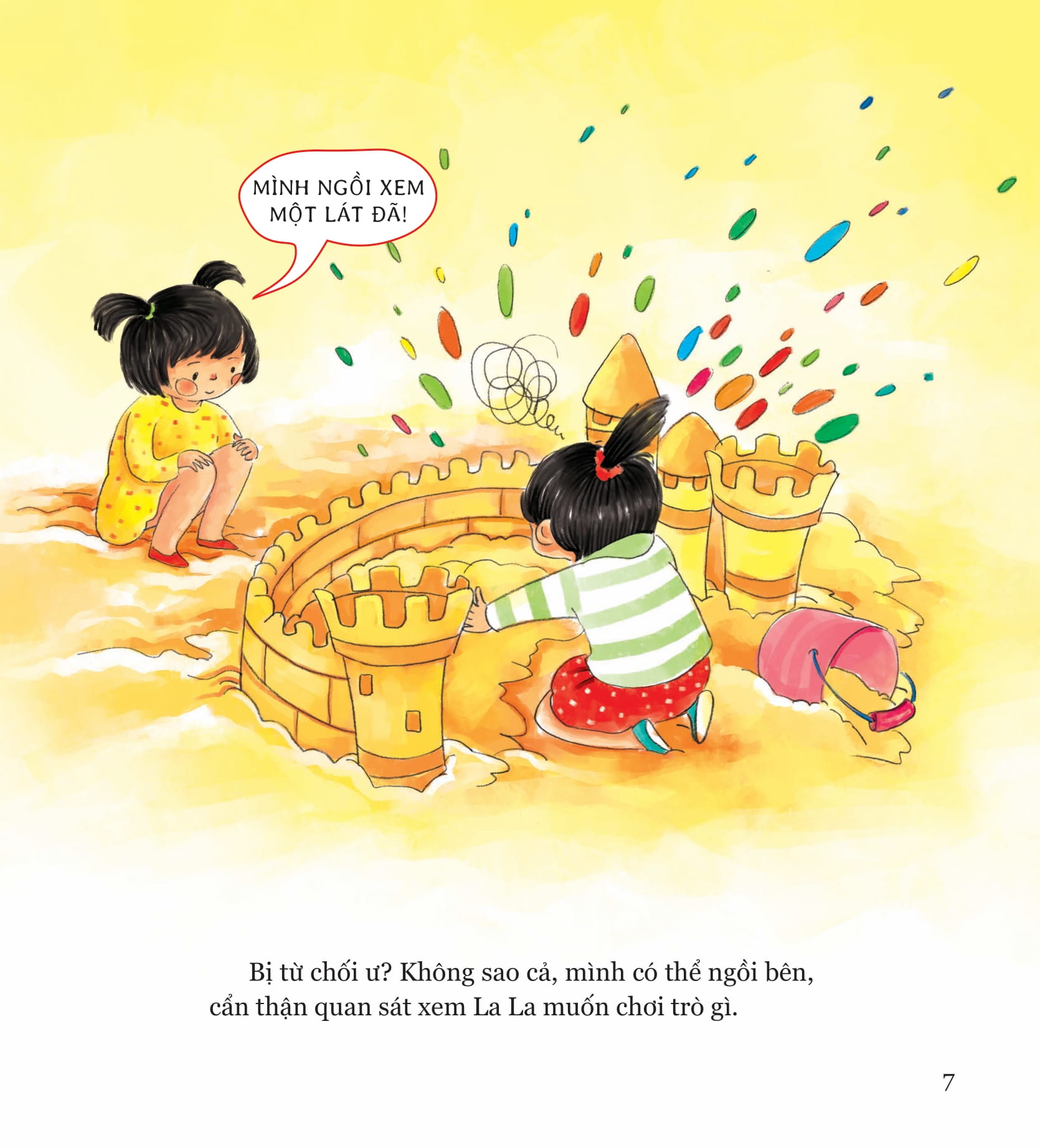 không sao đâu con! chấp nhận lời từ chối