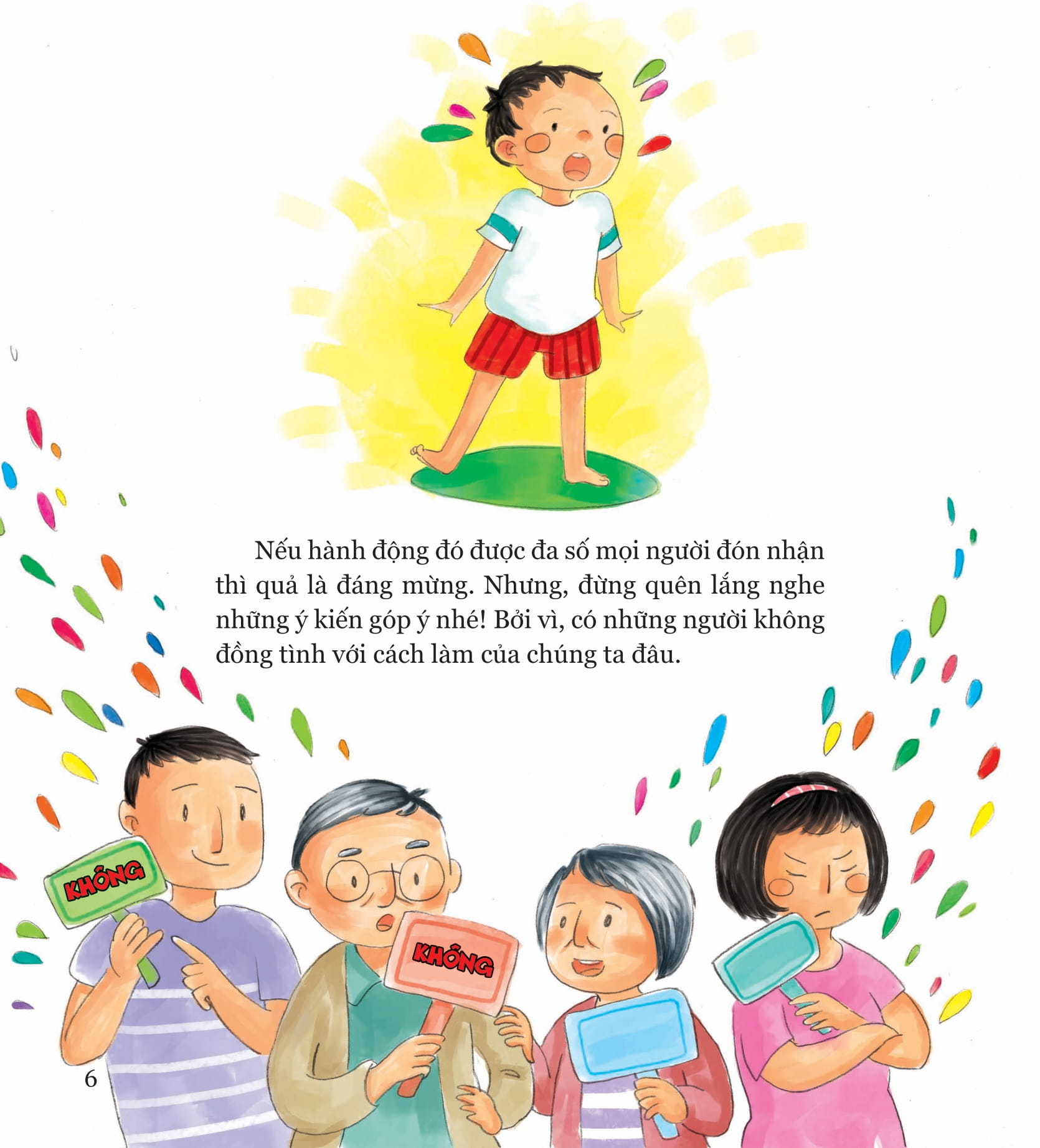 không sao đâu con! - đối mặt với lỗi lầm